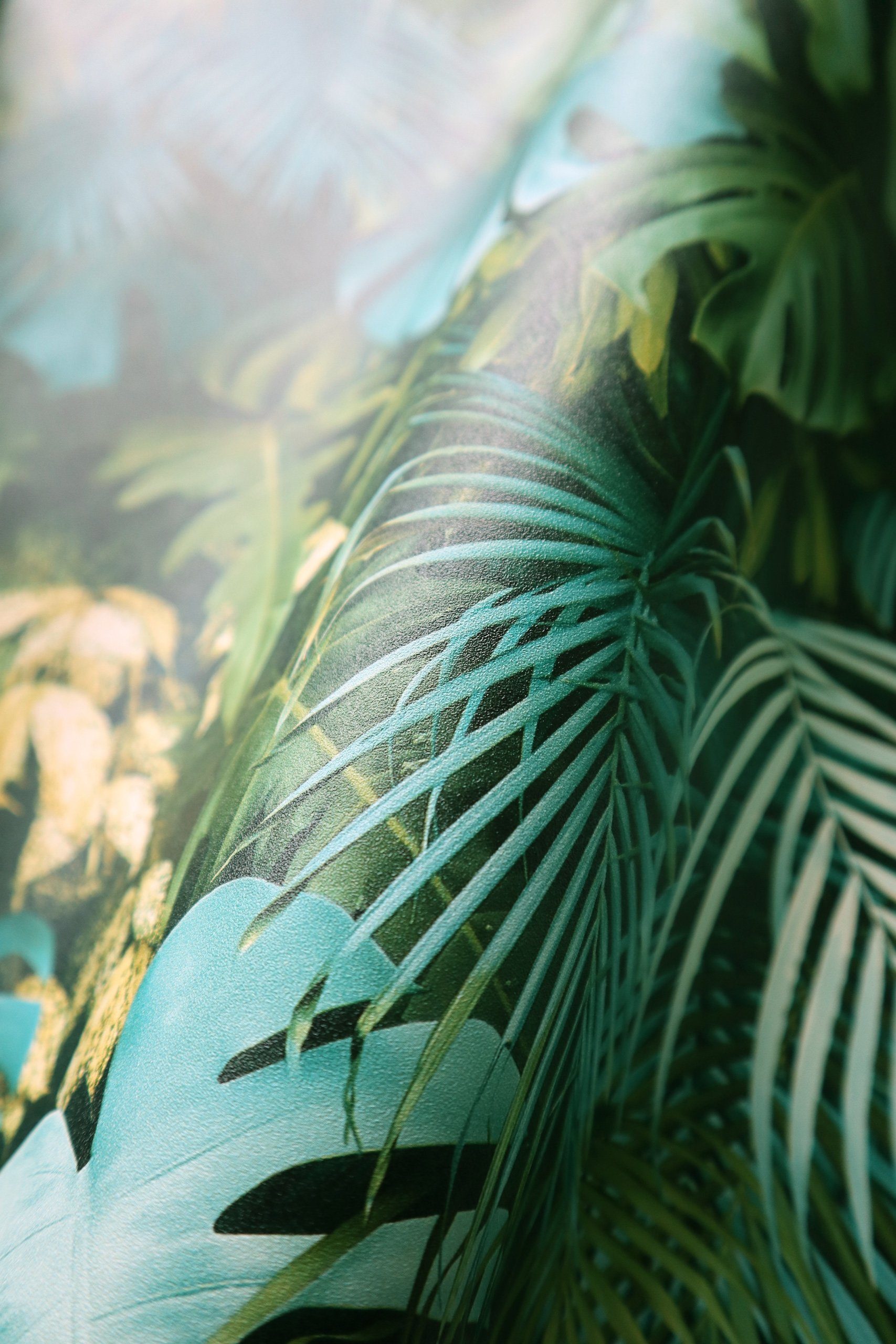 Newroom Vliestapete, Grün Tapete Monstera Floral günstig online kaufen