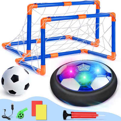 LENBEST Spielball Fussball Kinder Spielzeug Set - Air Power Fußball (Kinder Fußballtore - Indoor Fußball Spielzeug), Fussball Geschenke Jungen, Spielzeug Kinderspielzeug