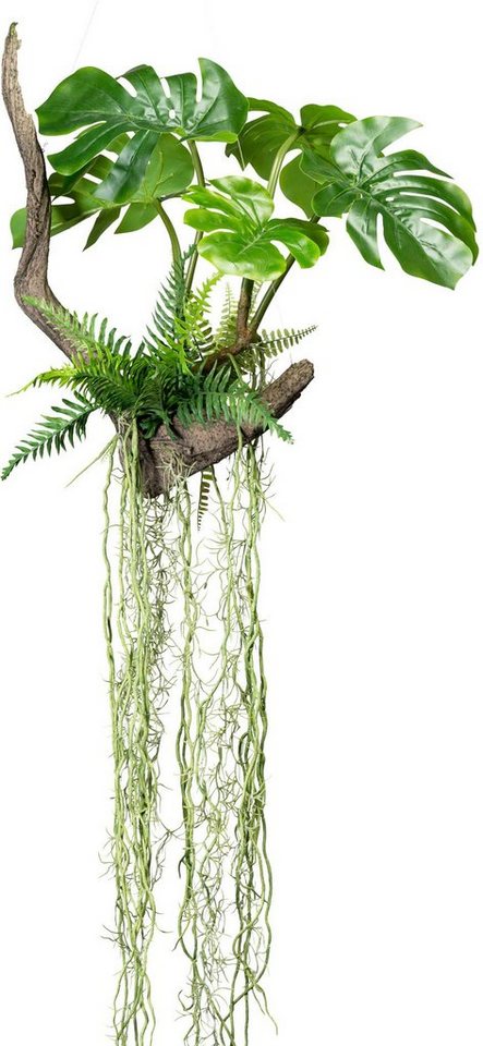 Kunstpflanze Splitphilodendron Splitphilodendron, Creativ green, Höhe 160 cm