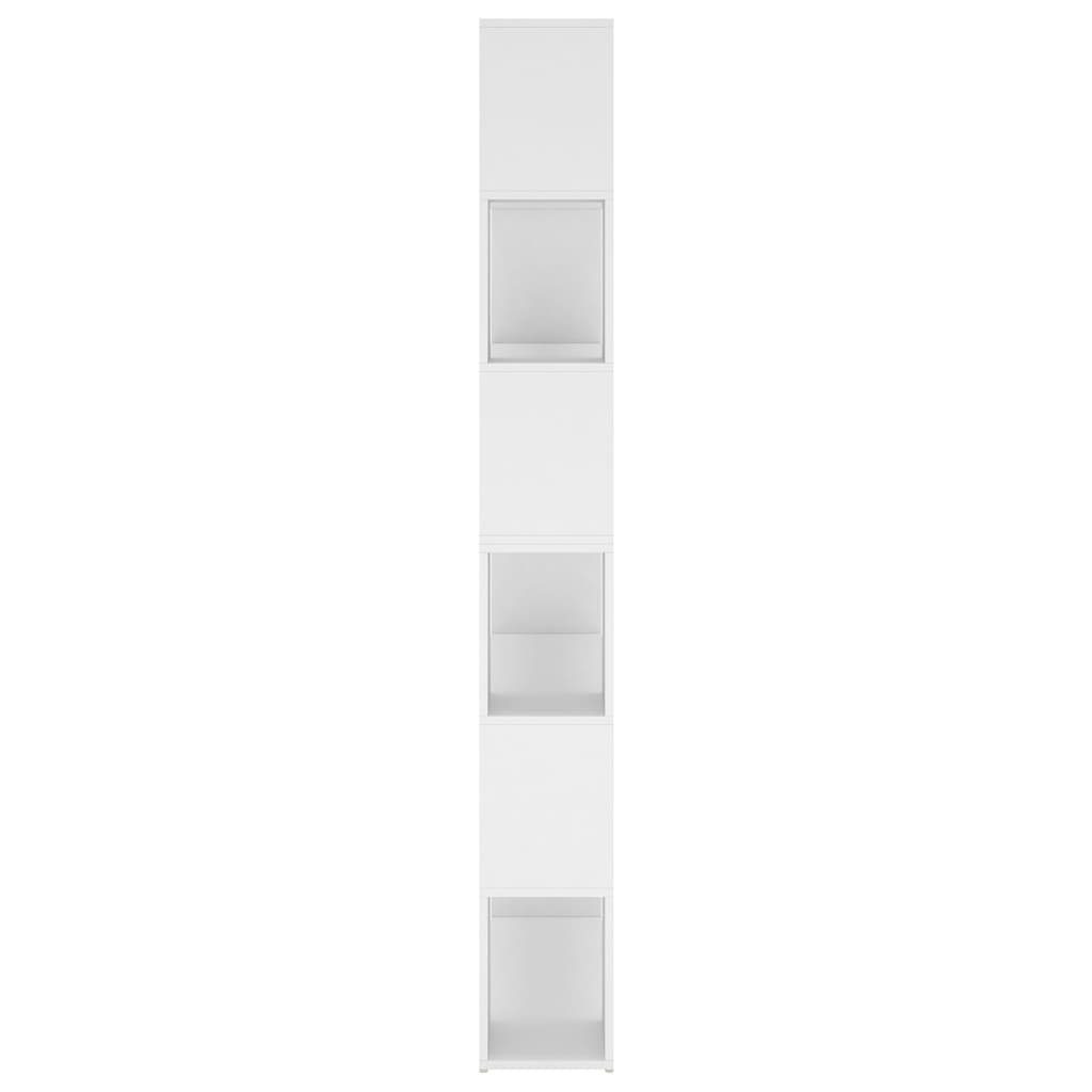 Raumteiler cm Bücherregal Regal 100x24x188 Weiß vidaXL