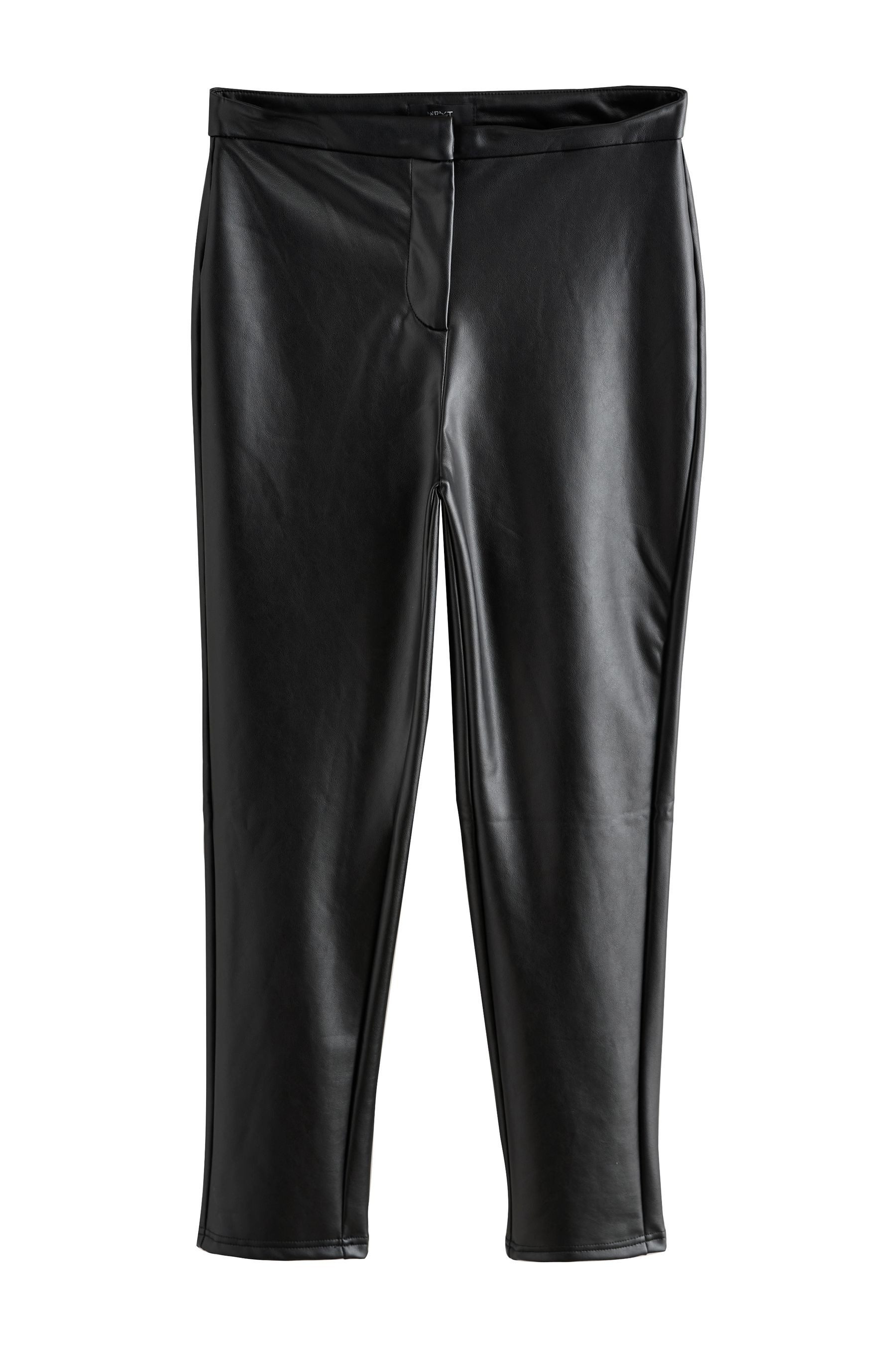 Lederhose Skinny Fit Kunstlederhose
