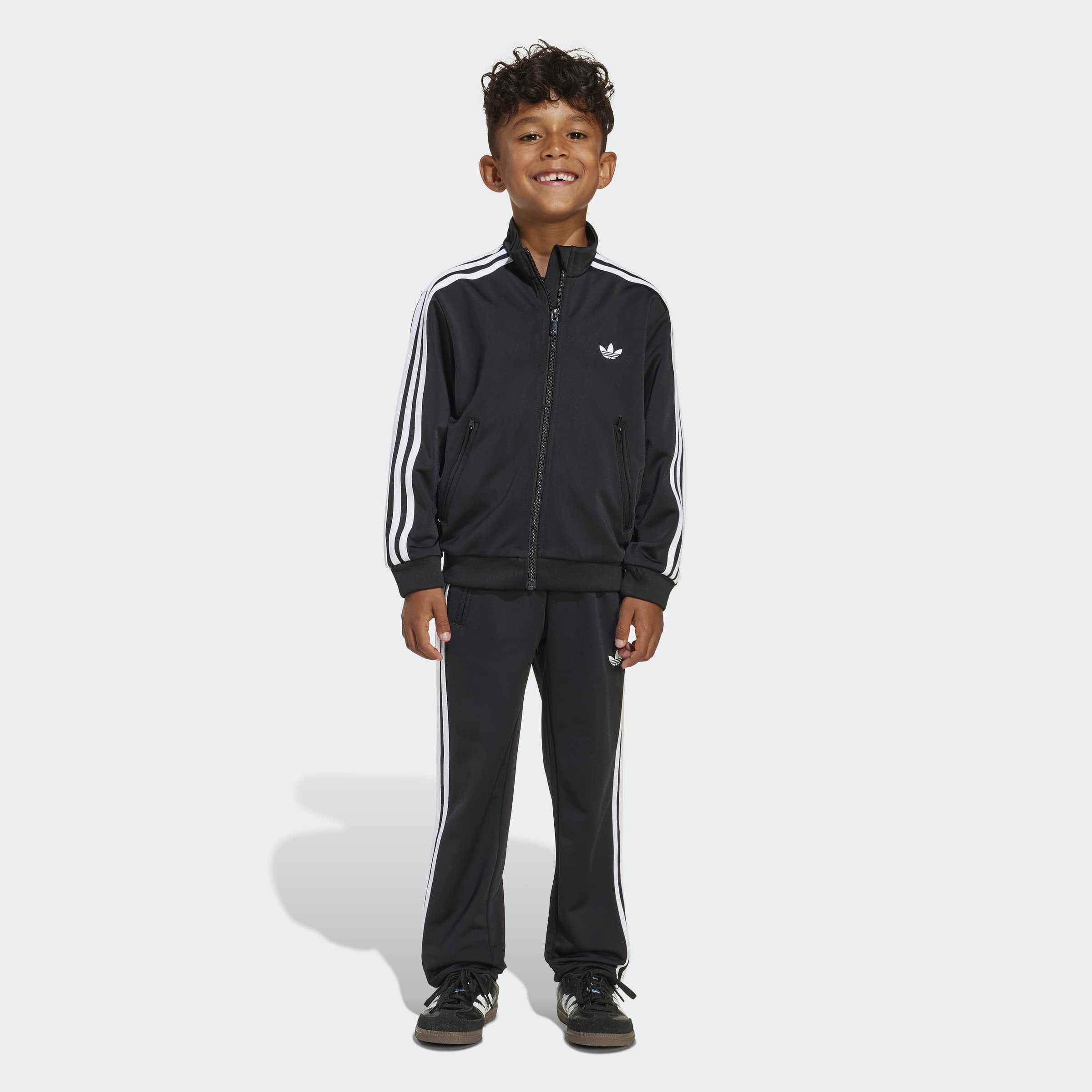 adidas Originals Trainingsanzug FIREBIRD (2-tlg), für Kinder, zweiteiliges Set, aus Polyester