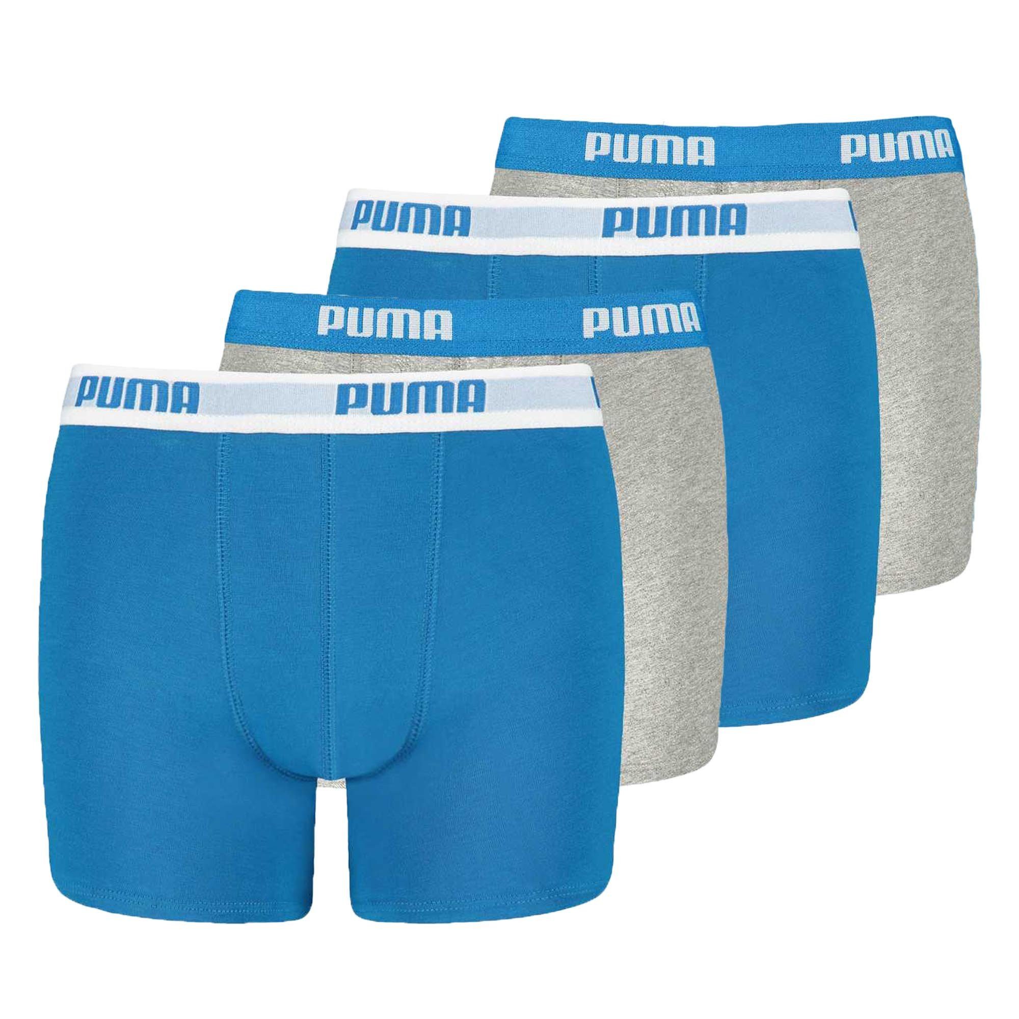PUMA Boxer Jungen Boxershort 4er Pack Baumwolle (Packung, 4er Pack)