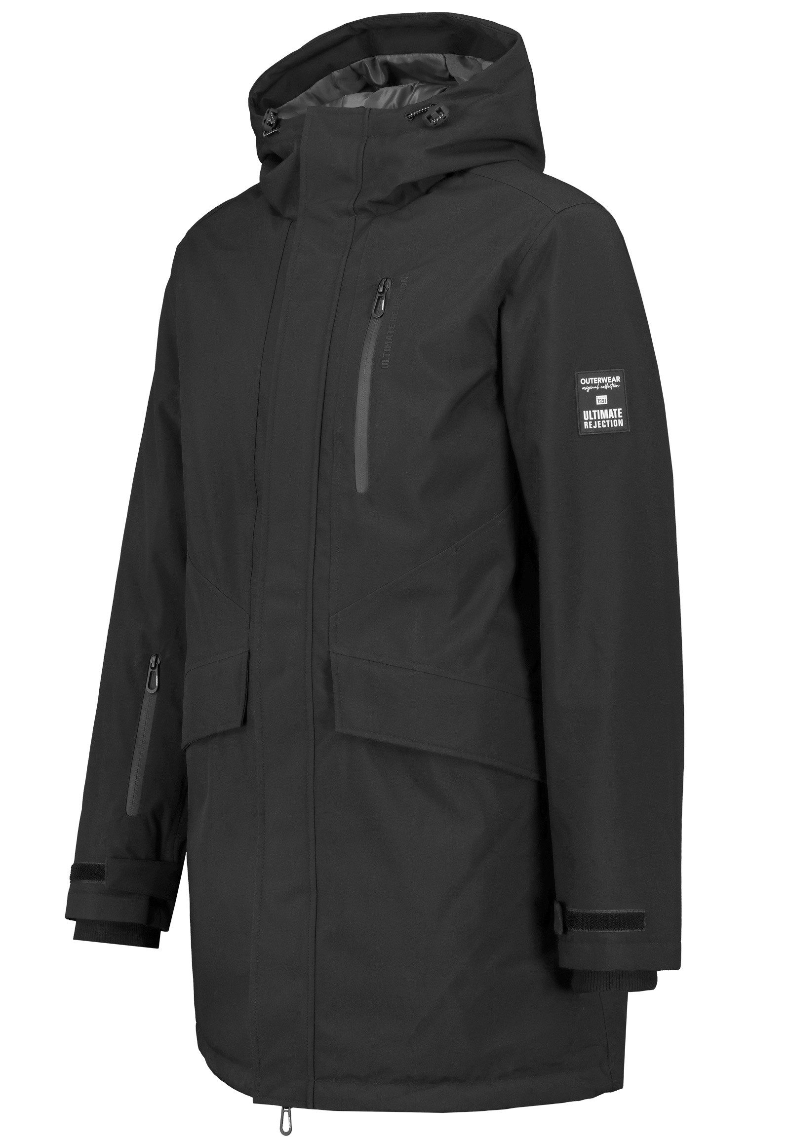 SUBLEVEL Parka Herren Winterjacke Jacke Warm Modern lang Mantel mit Kapuze günstig online kaufen