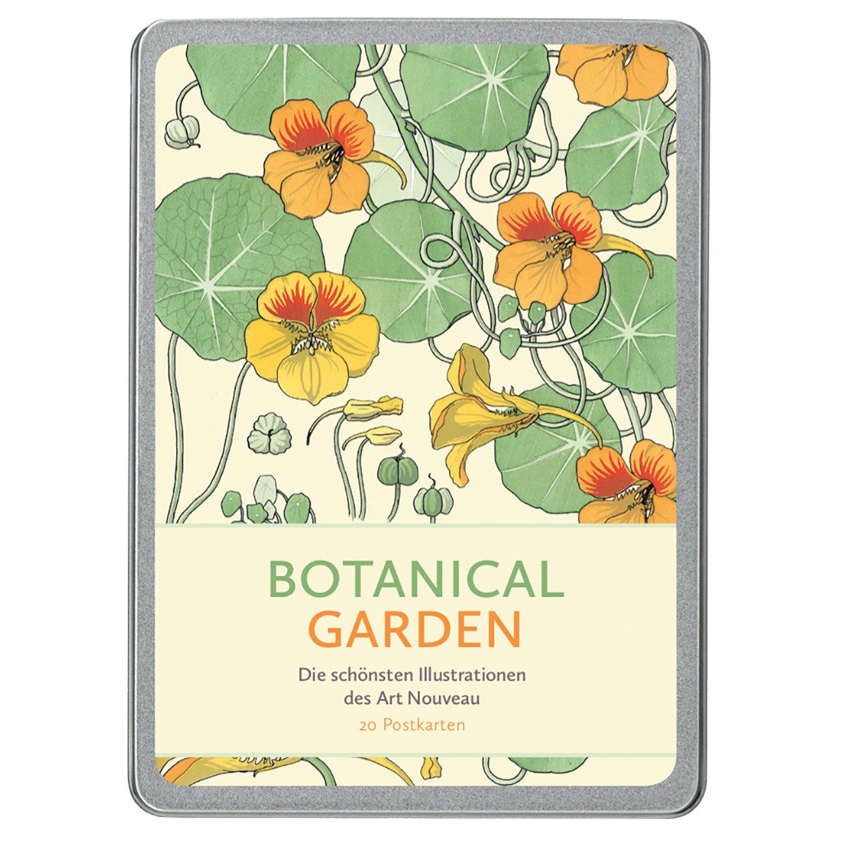 Postkarte Botanical Garden: Die schönsten Illustrationen des Art Nouveau