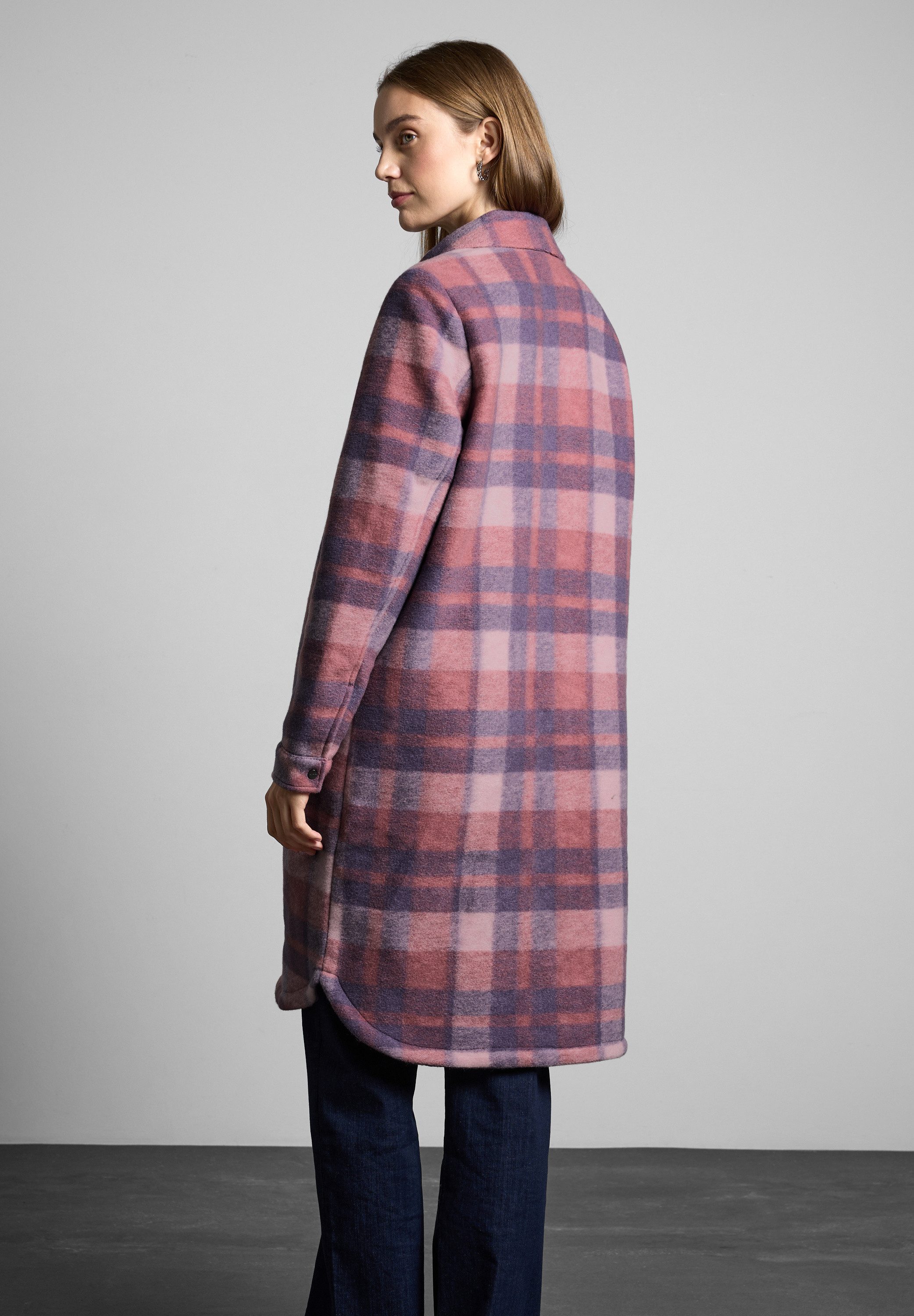 STREET ONE Kurzjacke mit Karomuster