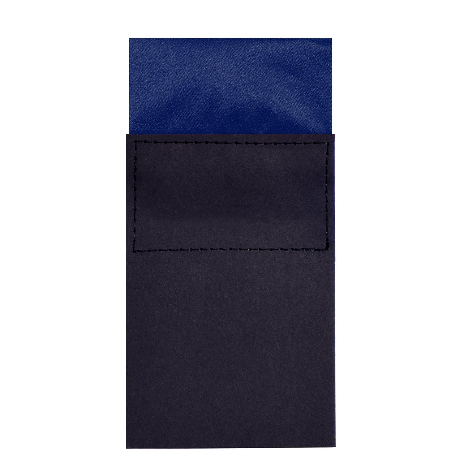 DonDon Einstecktuch DonDon Herren Einstecktuch vorgefaltet eckig, (Packung, 1-St), vorgefaltet, mit Karton verstärkt, Seidenlook