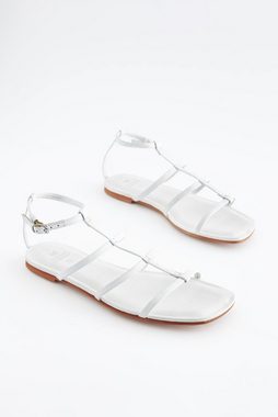 Next Flache, schlichte Römersandalen aus Leder Römersandale (1-tlg)