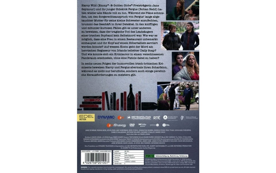 DVD Harry Wild - Mörderjagd in Dublin (Staffel 3)