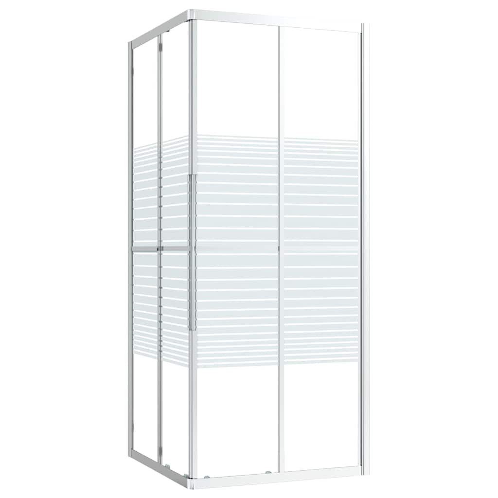 vidaXL Duschwand Duschkabine ESG 80x80x180 cm