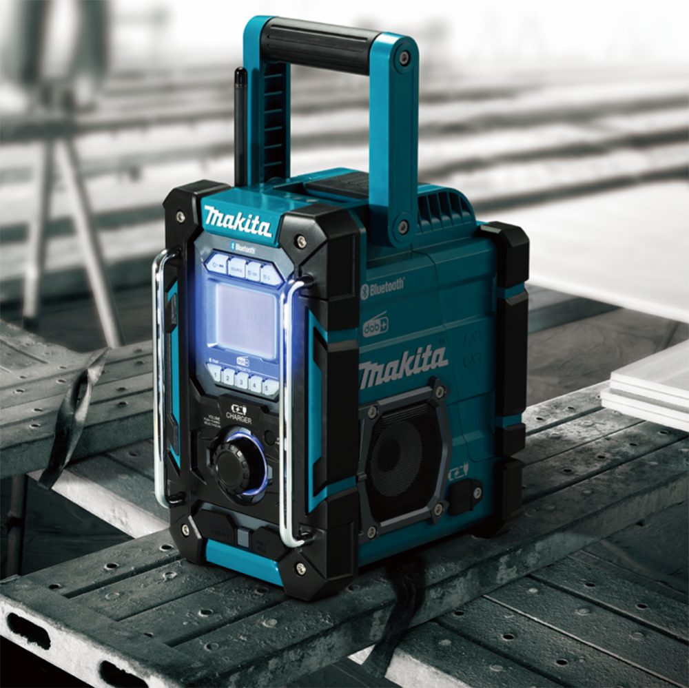 Makita »DMR301« mit Netzteil Baustellenradio (LXT, CXT, 12 V - 18 V, ohne Akku und Ladegerät)