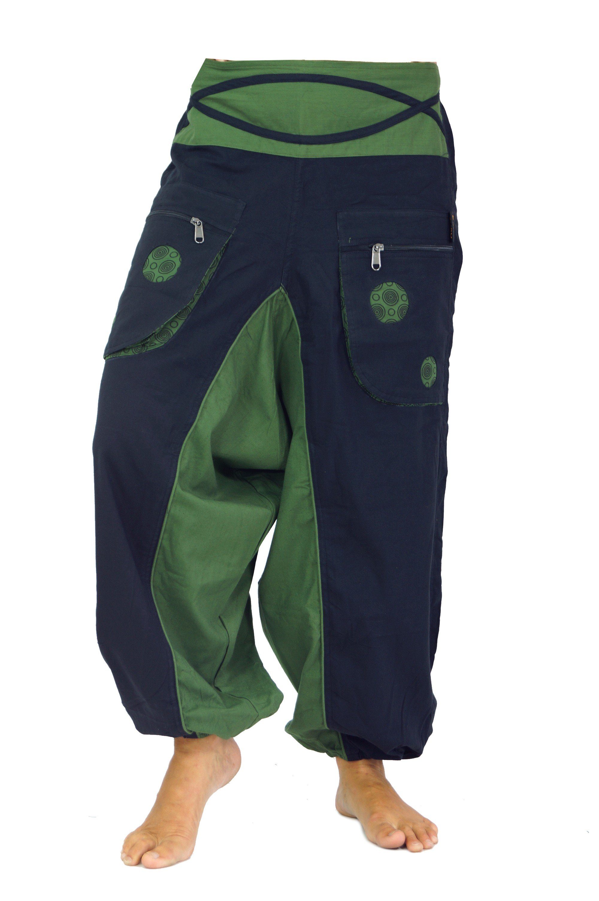 Relaxhose Haremshose, Pluderhose, Pumphose, Aladinhose..