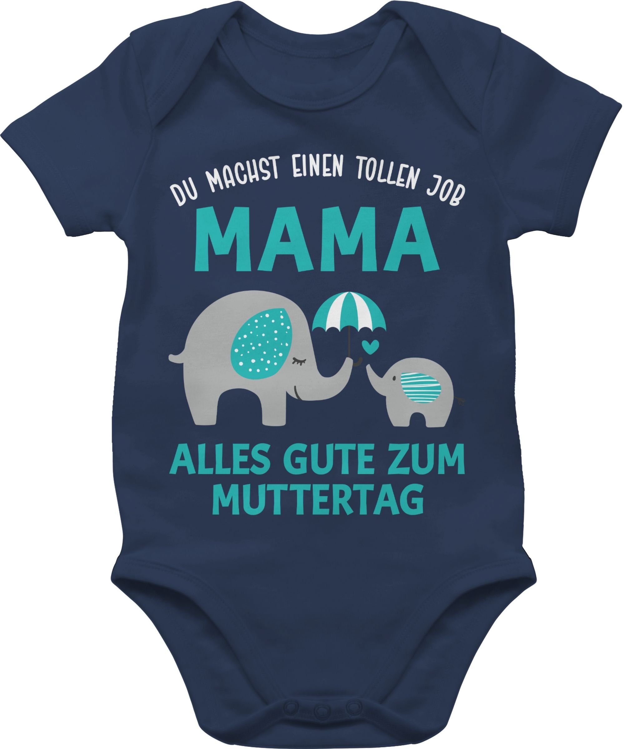 Shirtbody Du machst einen tollen Job Mama - Geschenk Zum 1 Muttertag