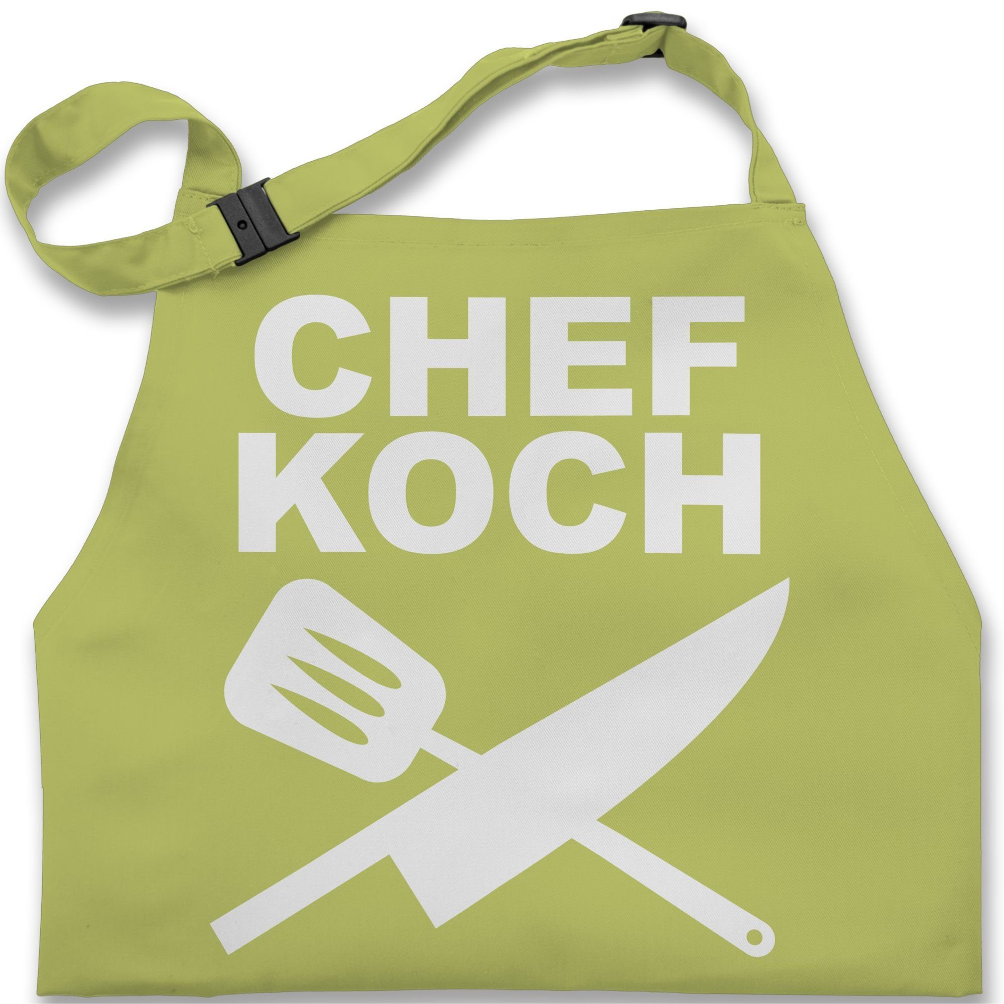 Shirtracer Kochschürze Chefkoch I Geschenk Kochen I Hobbykoch, (1-tlg), Kochschürze