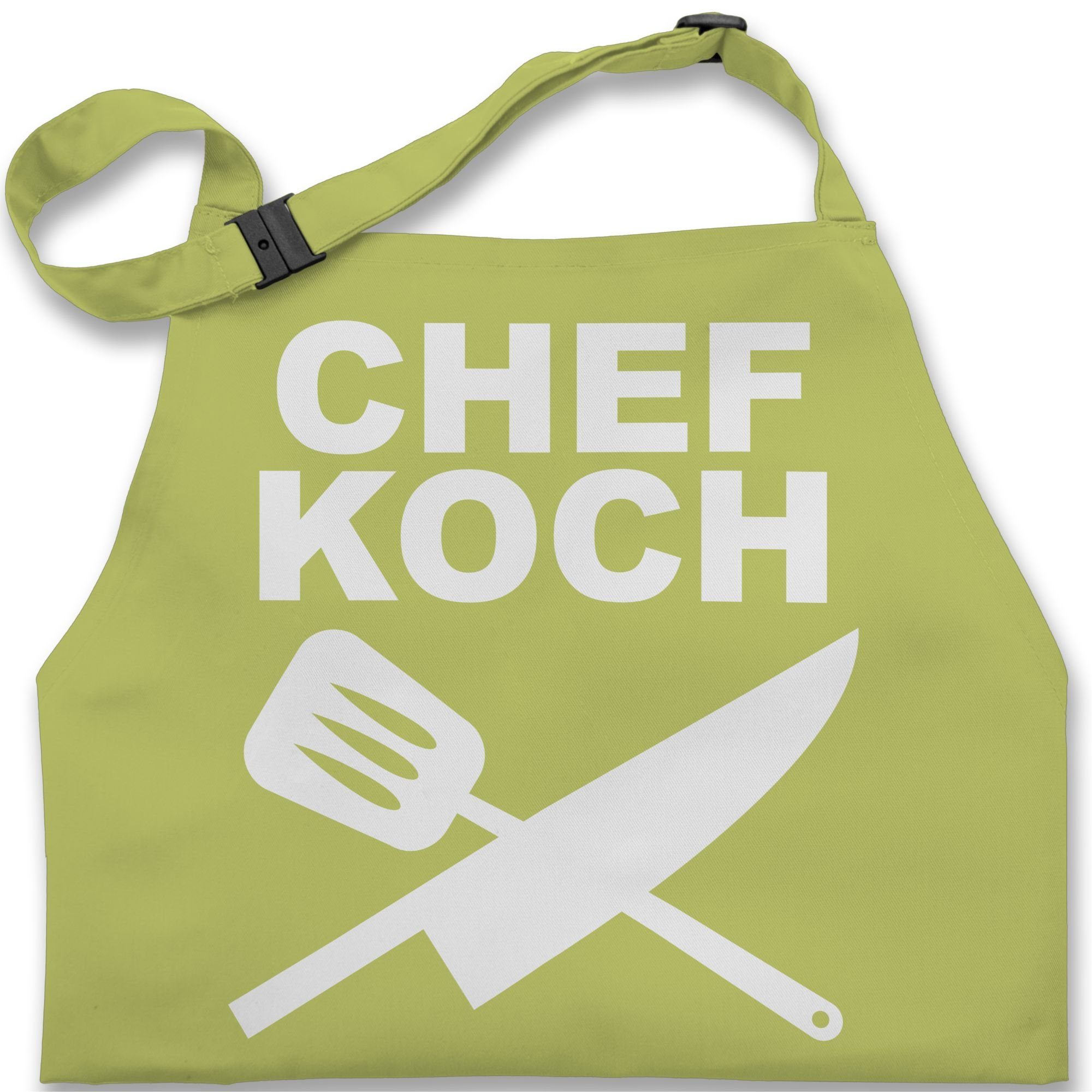 Shirtracer Kochschürze Chefkoch, (1-tlg), Kochschürze