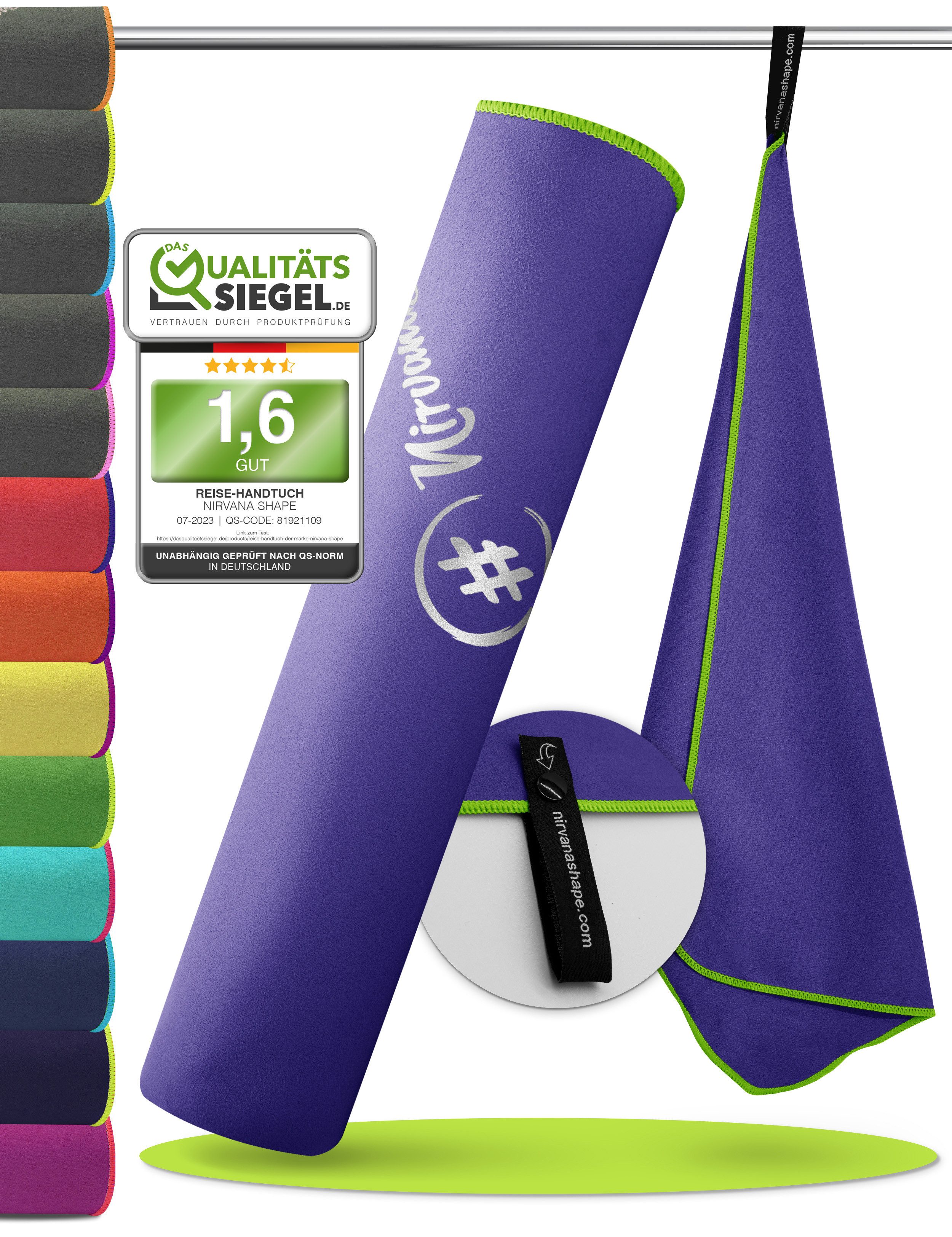 NirvanaShape Sporthandtuch Mikrofaser Handtuch, Badehandtuch, Reisehandtuch günstig online kaufen