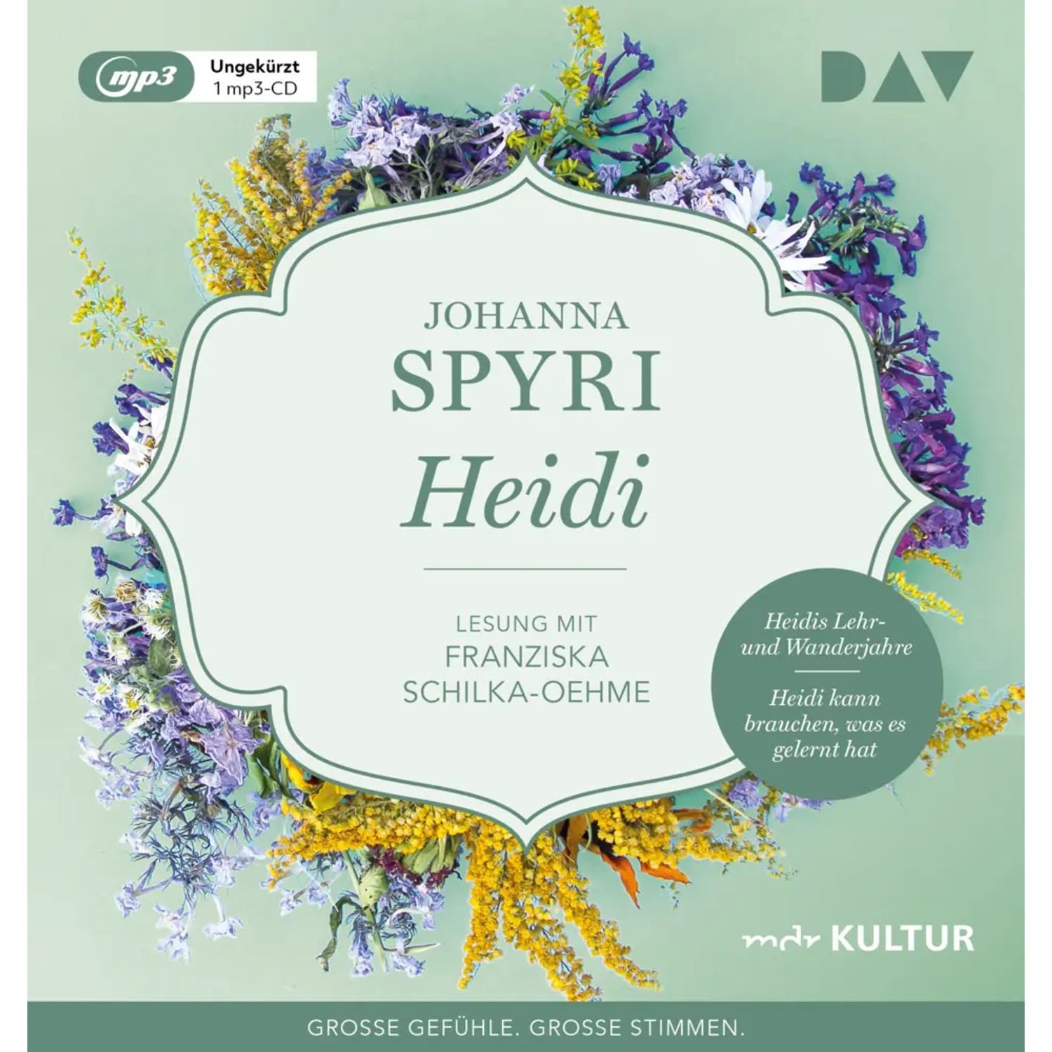 Der Audio Verlag Hörspiel Heidi,1 Audio-CD, 1 MP3