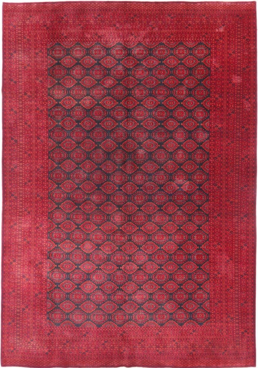 Orientteppich Afghan Mauri 243x349 Handgeknüpfter Orientteppich, Nain Trading, rechteckig, Höhe: 6 mm | Kurzflor-Teppiche