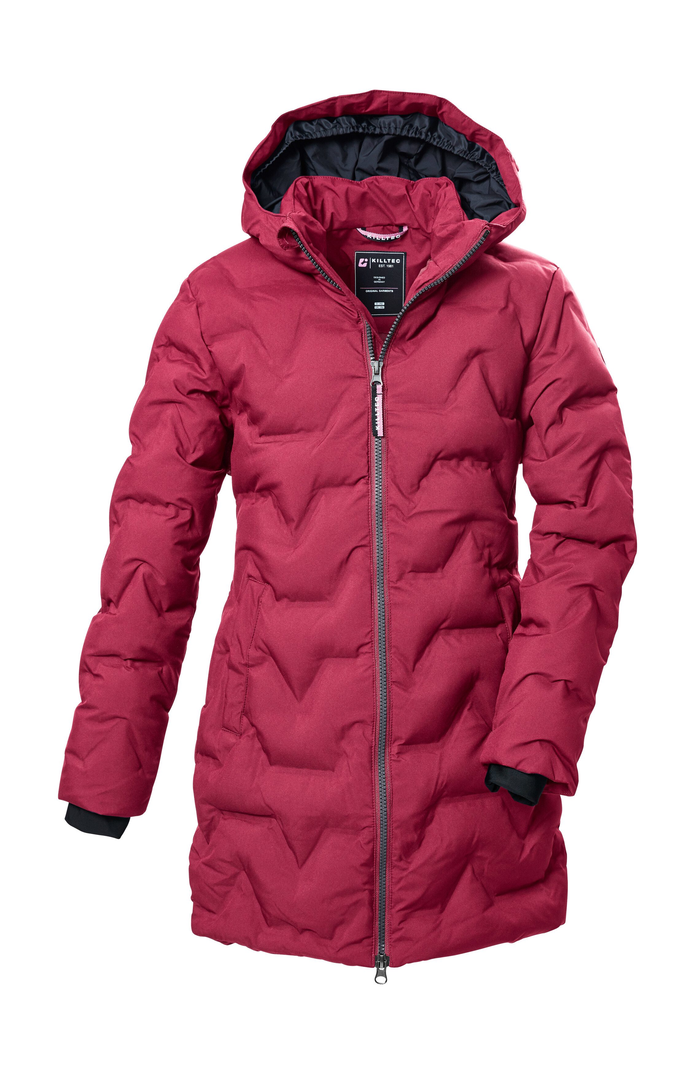 Killtec Steppmantel KOW 358 GRLS QLTD PRK Winddichter, wasserabweisender Kinder-Parka mit 10.000 mm Wassersäule