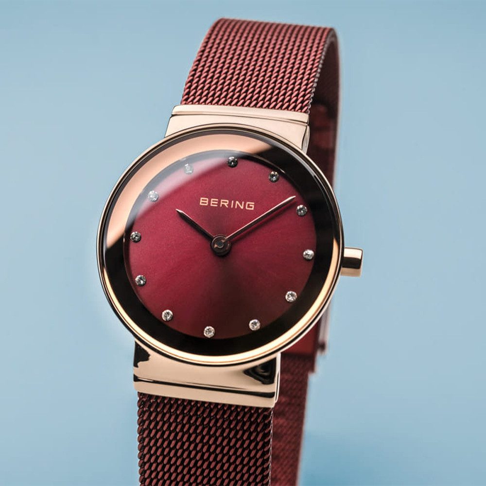 Bering Quarzuhr Bering Classic roségold glänzend 10126-363 10126-363, Bering Uhren zeichnen sich durch ihr klares, minimalistisches
