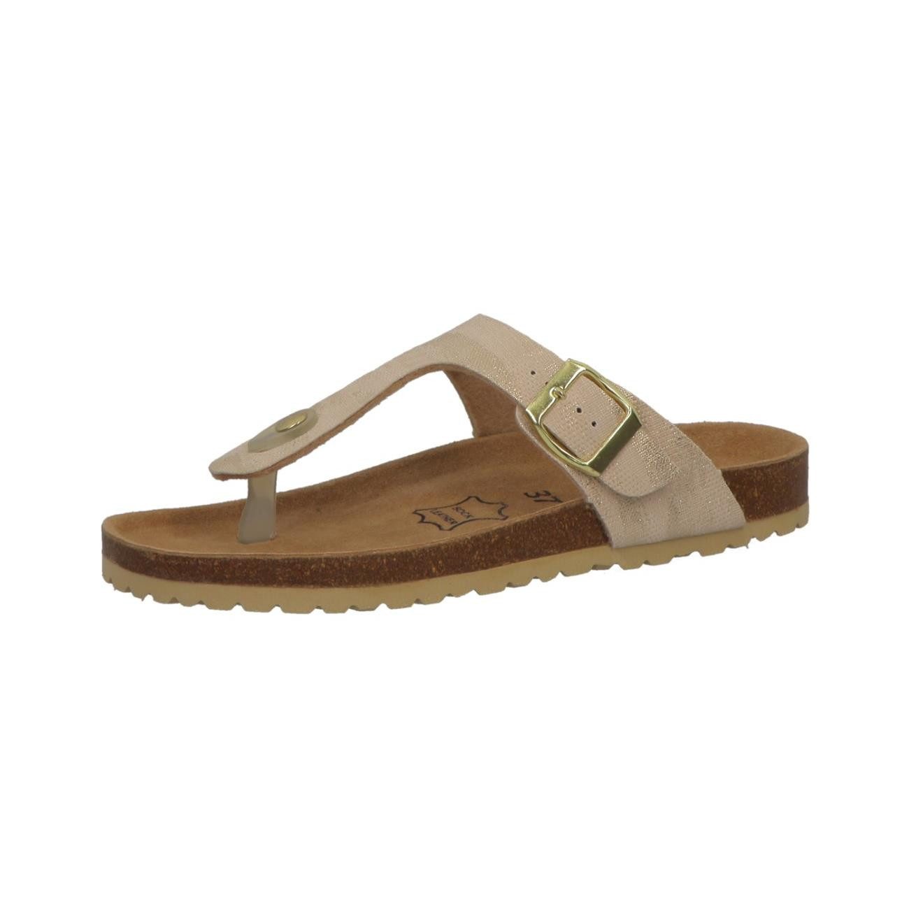 Softrelax Softrelax Damen Zehentrenner Lederfussbett beige EUR 40 Zehentrenner