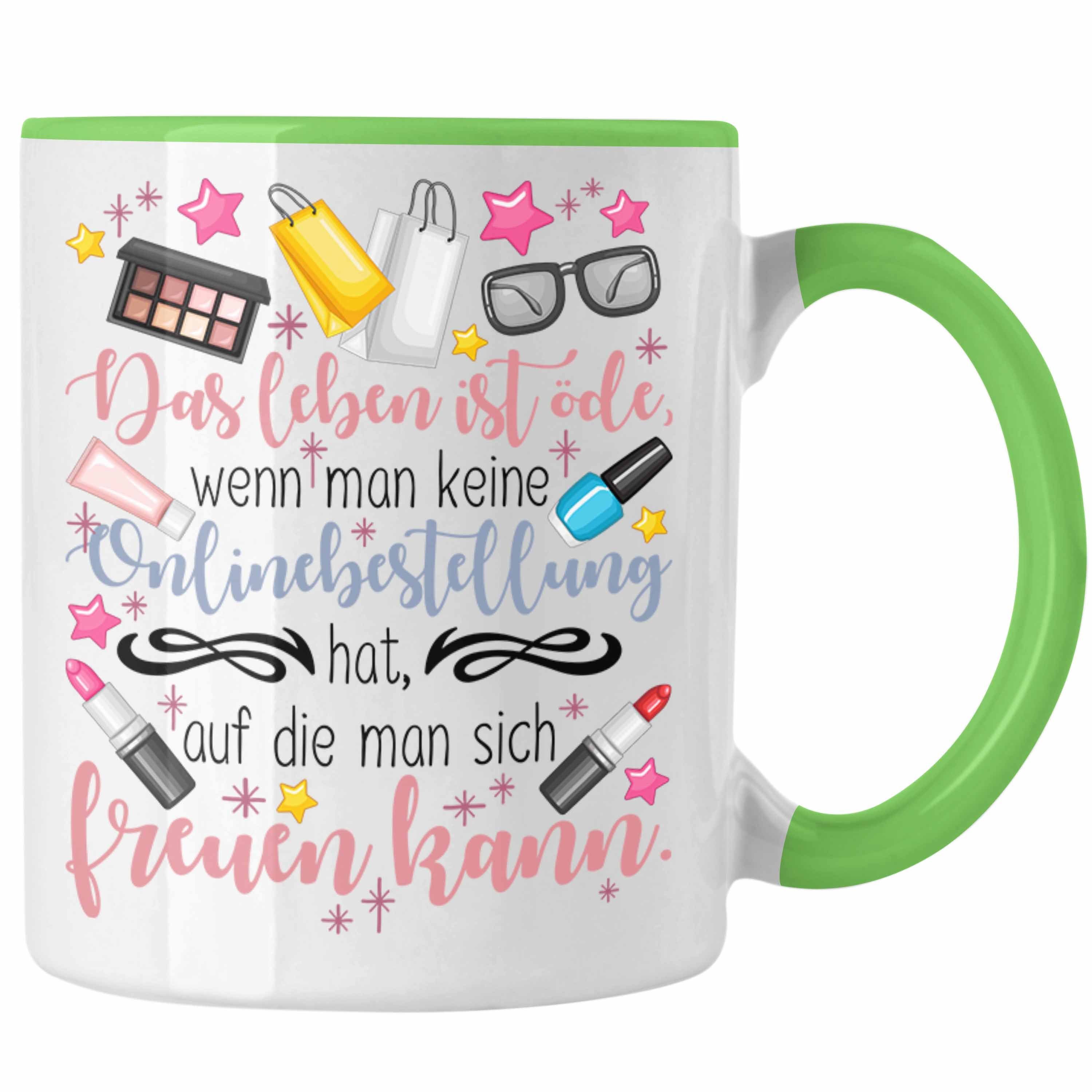 Trendation Tasse Online Bestellen Shoppen Grün für Geschenk Ehefrau Mutter Koll Frauen Tasse