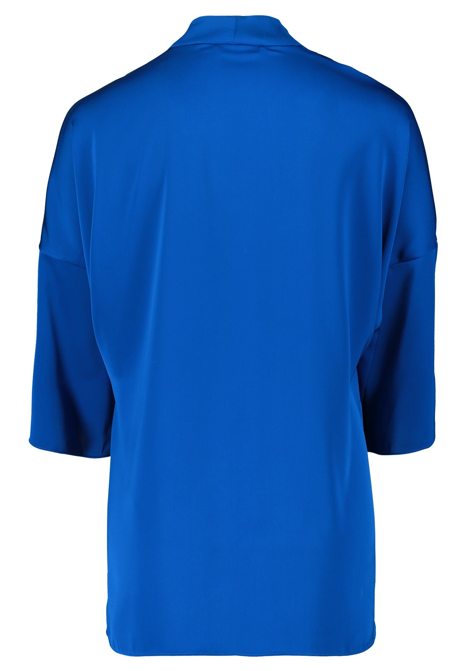 Vera mit Bright Seitenschlitzen Bluse Mont Klassische Lapis Kragen