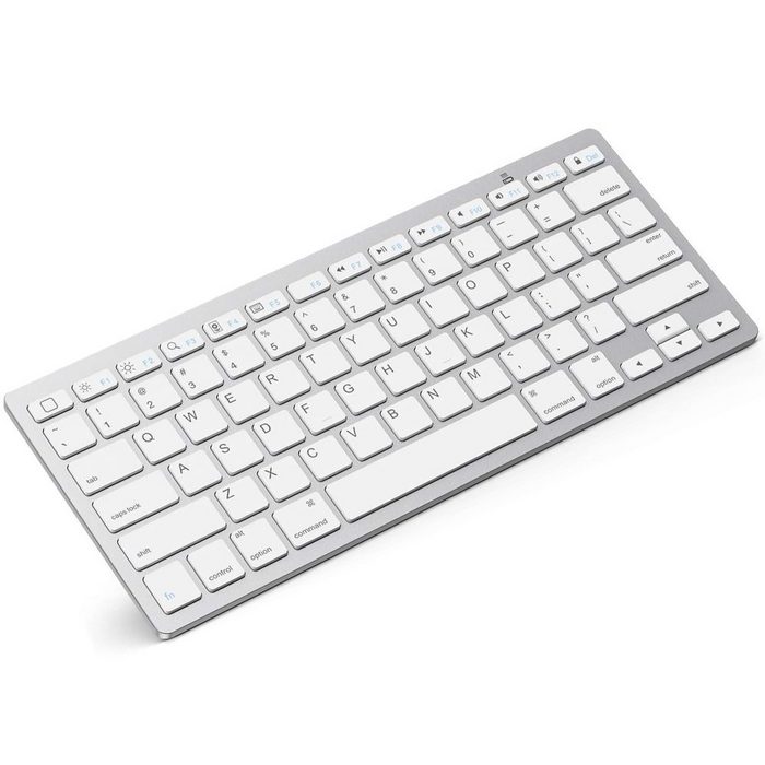 GelldG Bluetooth Tastatur Tragbare Laptop Tastatur Wireless-Tastatur