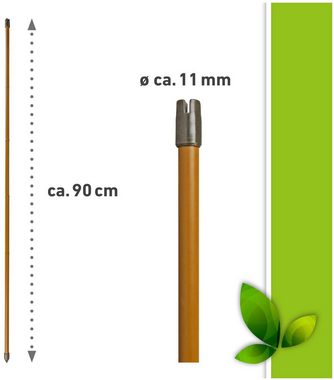 Windhager Rankhilfe Set, 10 St., Stahlpflanzstäbe in Bambusoptik, H: 90 cm