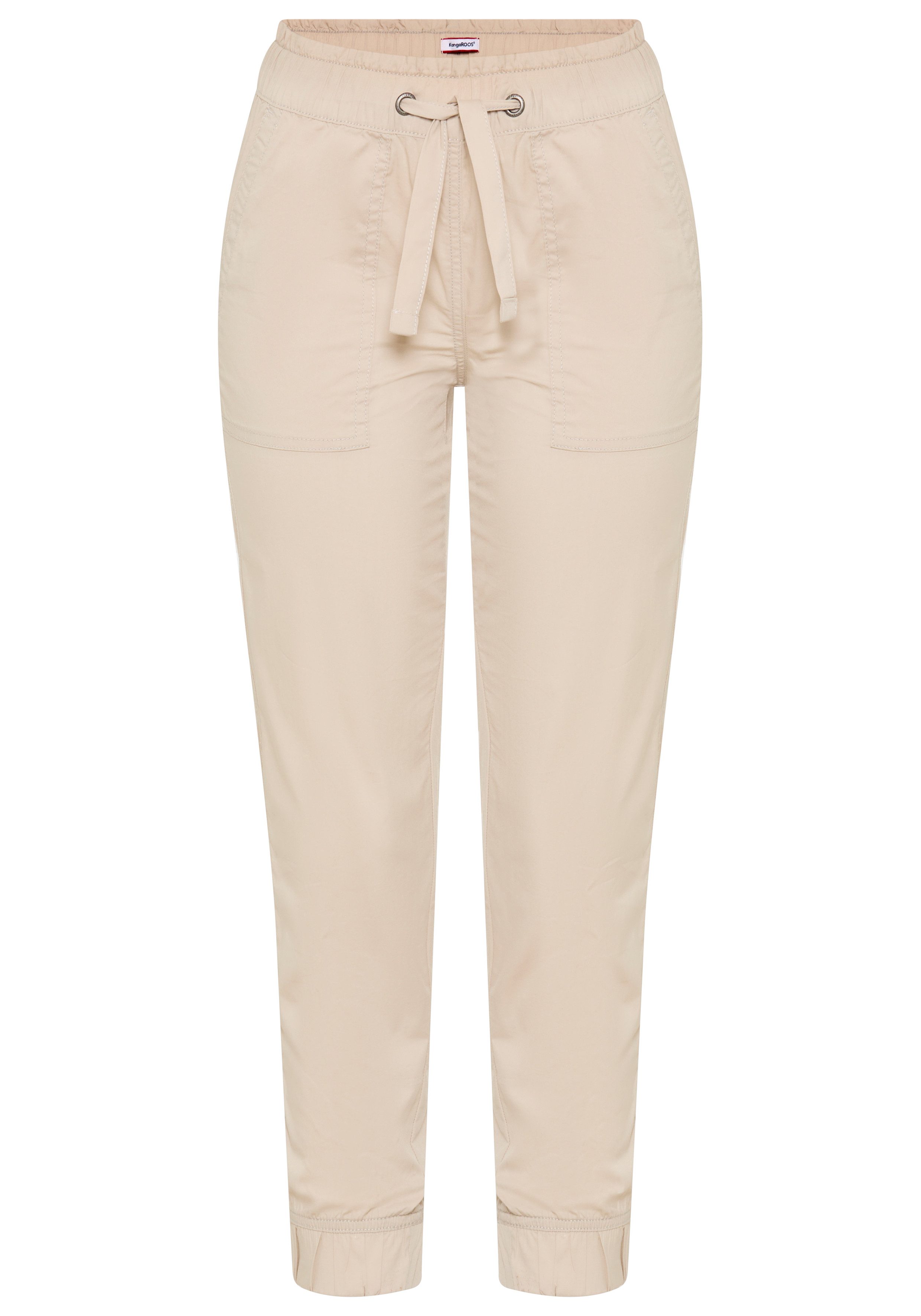 KangaROOS Paperbag-Hose Casual Popeline-Hose, gerades Bein, Loose Fit. Reduzierter Preis € 41,99. Unverbindliche Preisempfehlung € 59,99, (€ 41,99 pro 1 Stk)