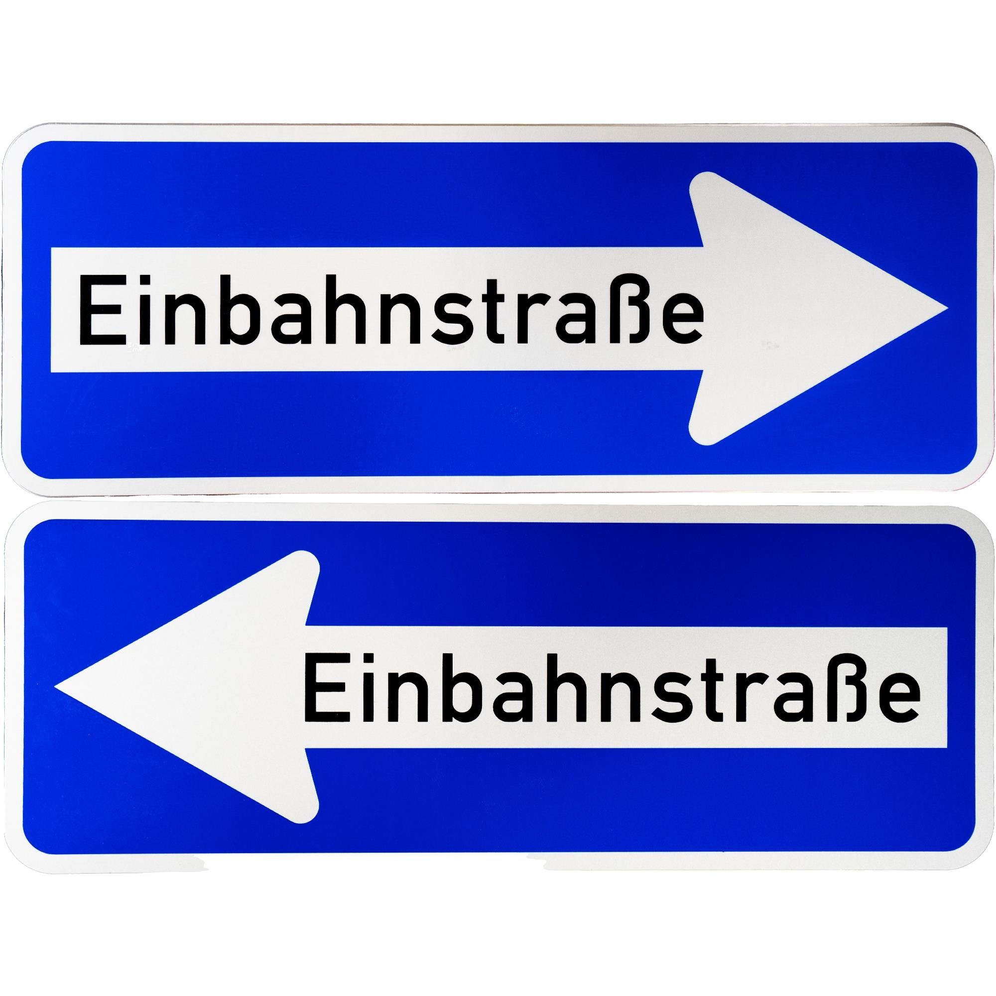 BauSupermarkt24 Verkehrsschild Verkehrszeichen 220-40 " Einbahnstraße doppel-seitig " 220 Schild RA1