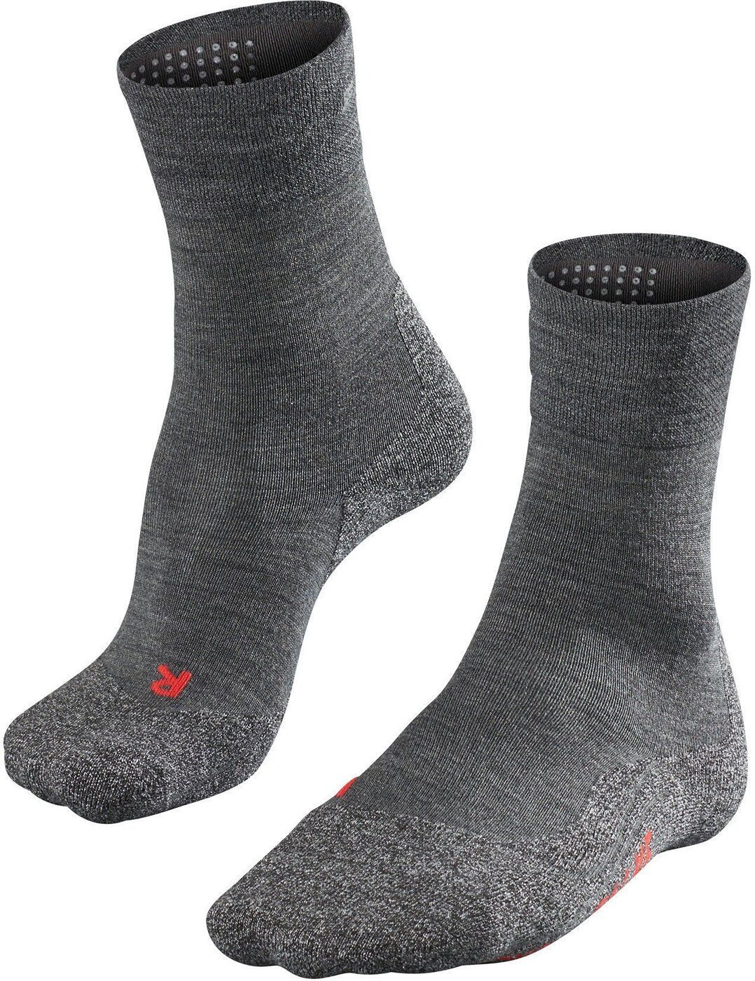 Wandersocken FALKE TK2 Sensitive ASPHALT MEL.