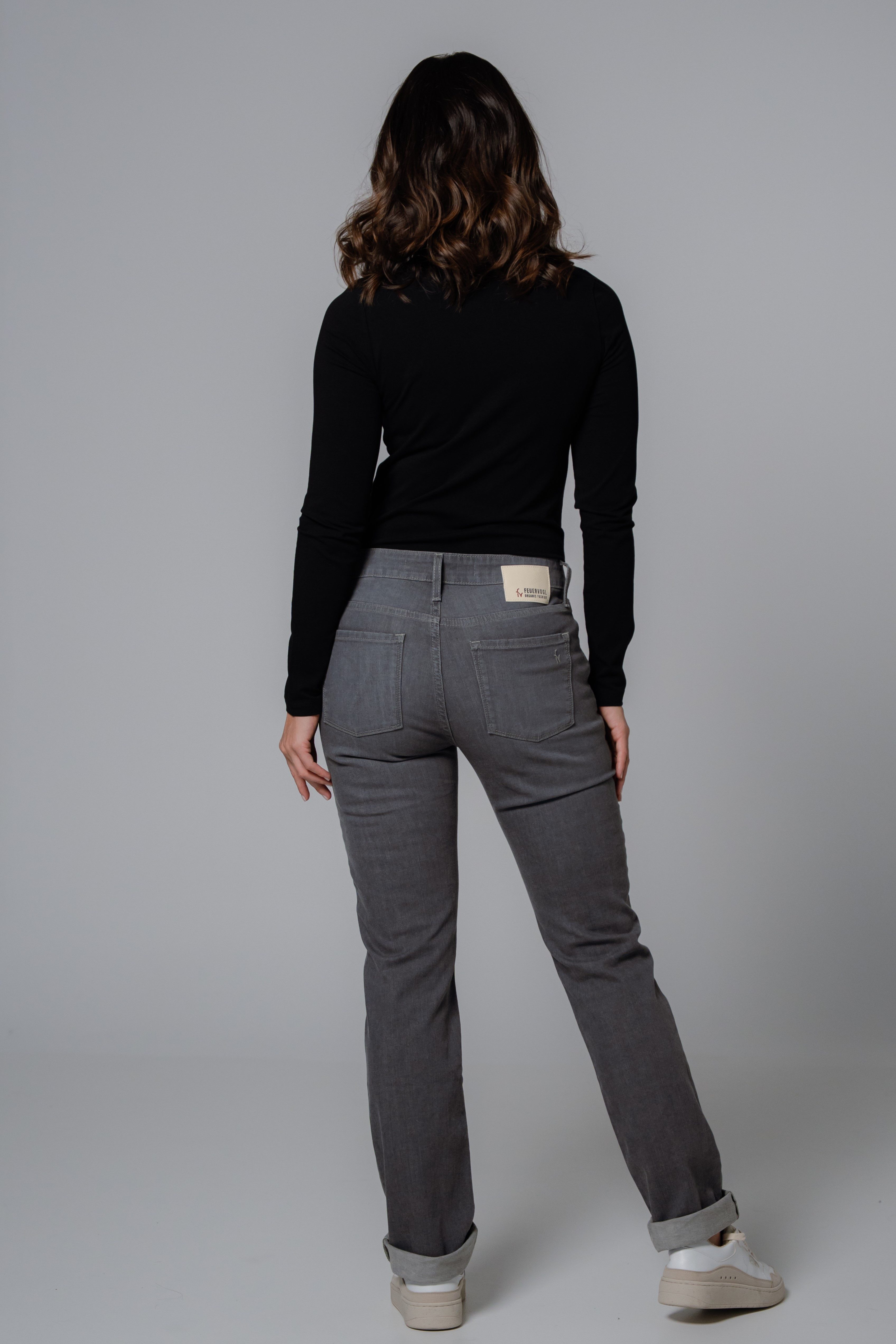 Feuervogl Straight-Jeans fv-No:va, Medium Waist 5-Pocket-Style