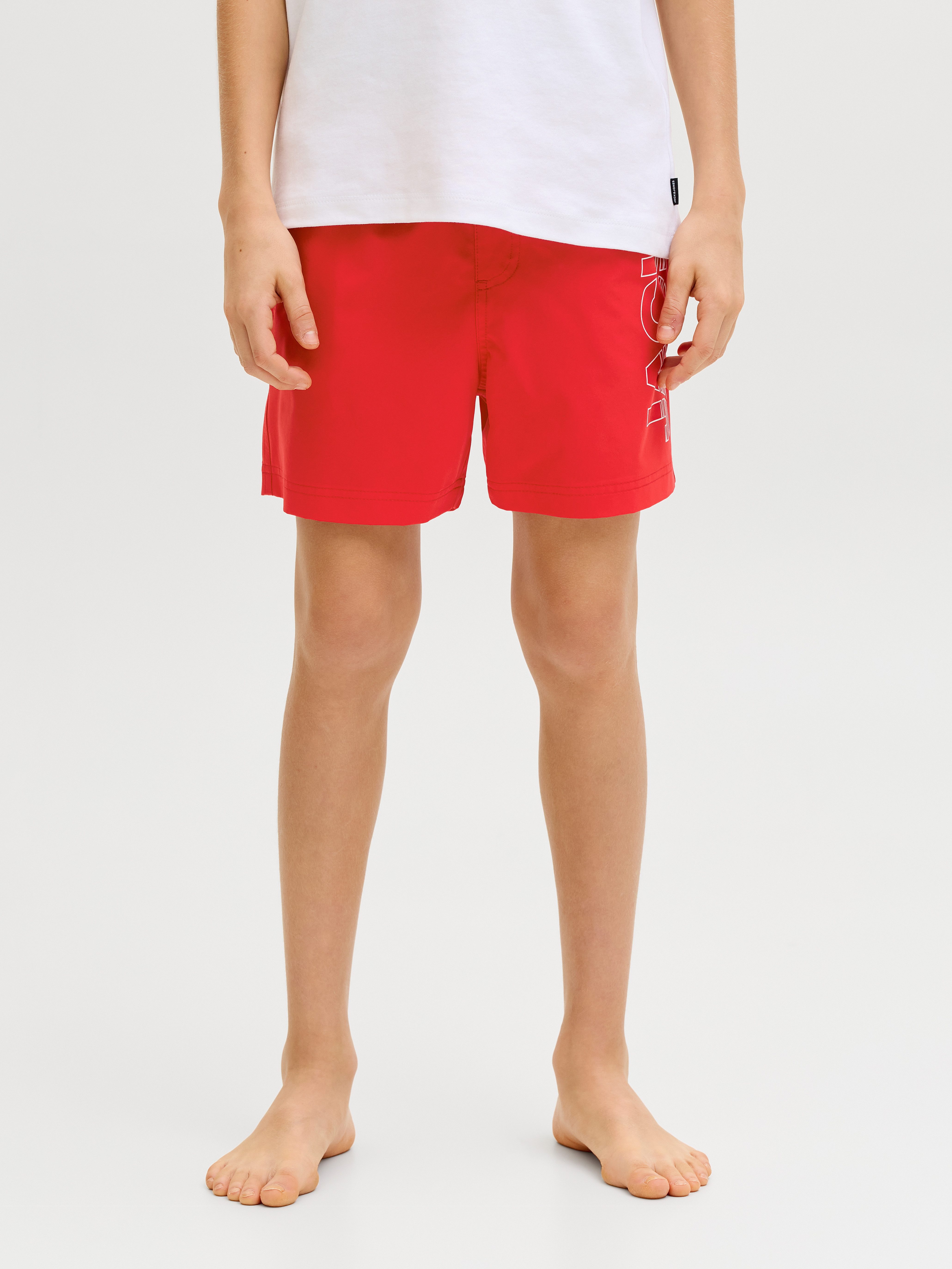 Jack & Jones Junior Badeshorts JPSTMAUI WAVE LOGO SWIM SHORTS SN JNR