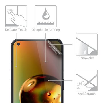 kwmobile Schutzfolie 3x Folie matt für Nothing Phone (1), (1-St), Schutzfolie Anti-Fingerabdruck Displayschutz Displayfolie entspiegelt