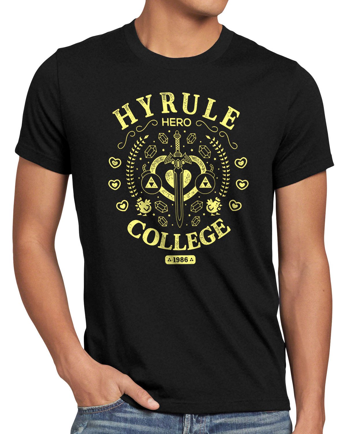 style3 T-Shirt zelda link hyrule triforce ganondorf ganon sheik epona midna korok ds