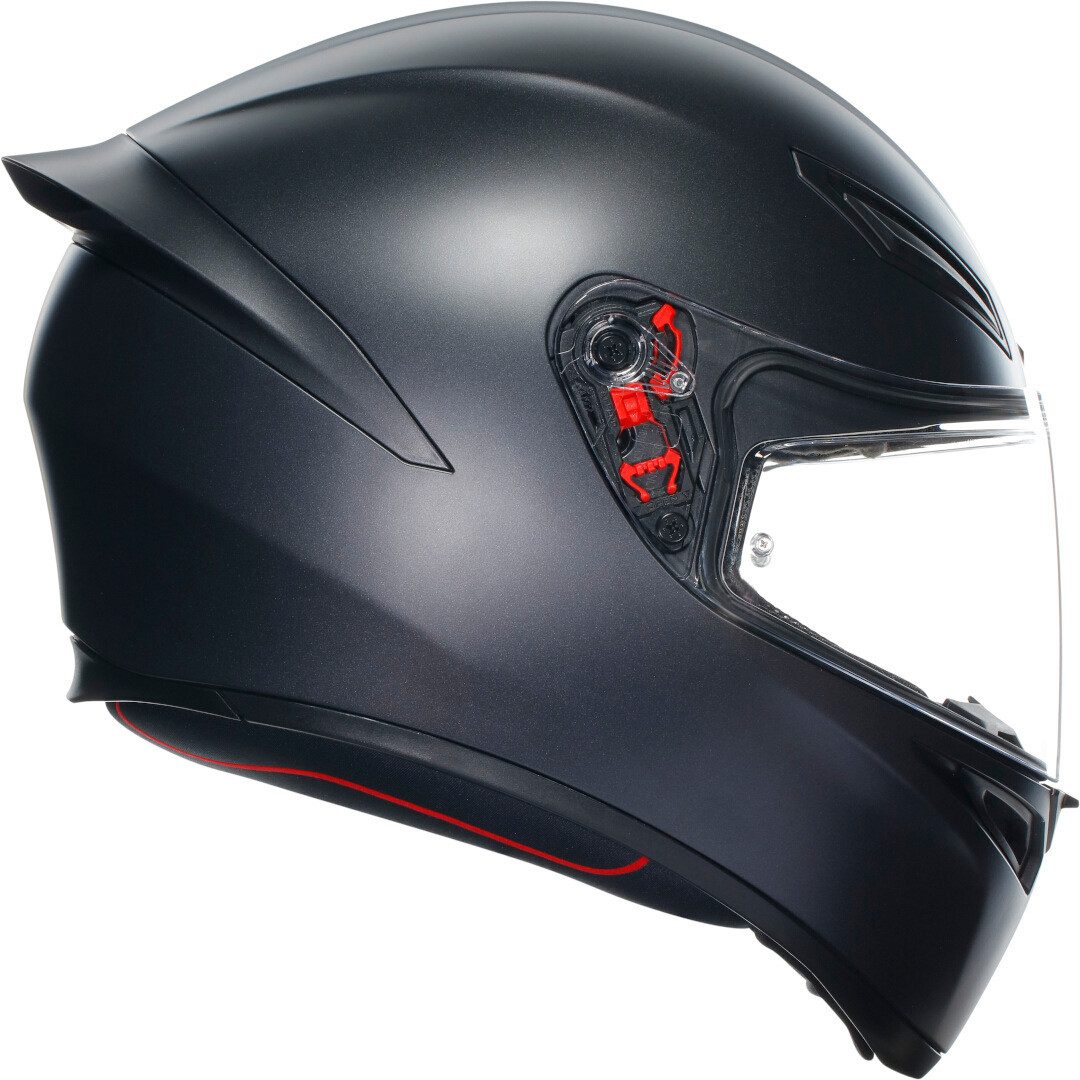 AGV Motorradhelm K-1 S Mono S26 Helm, vorbereitet für Kommunikationssystem