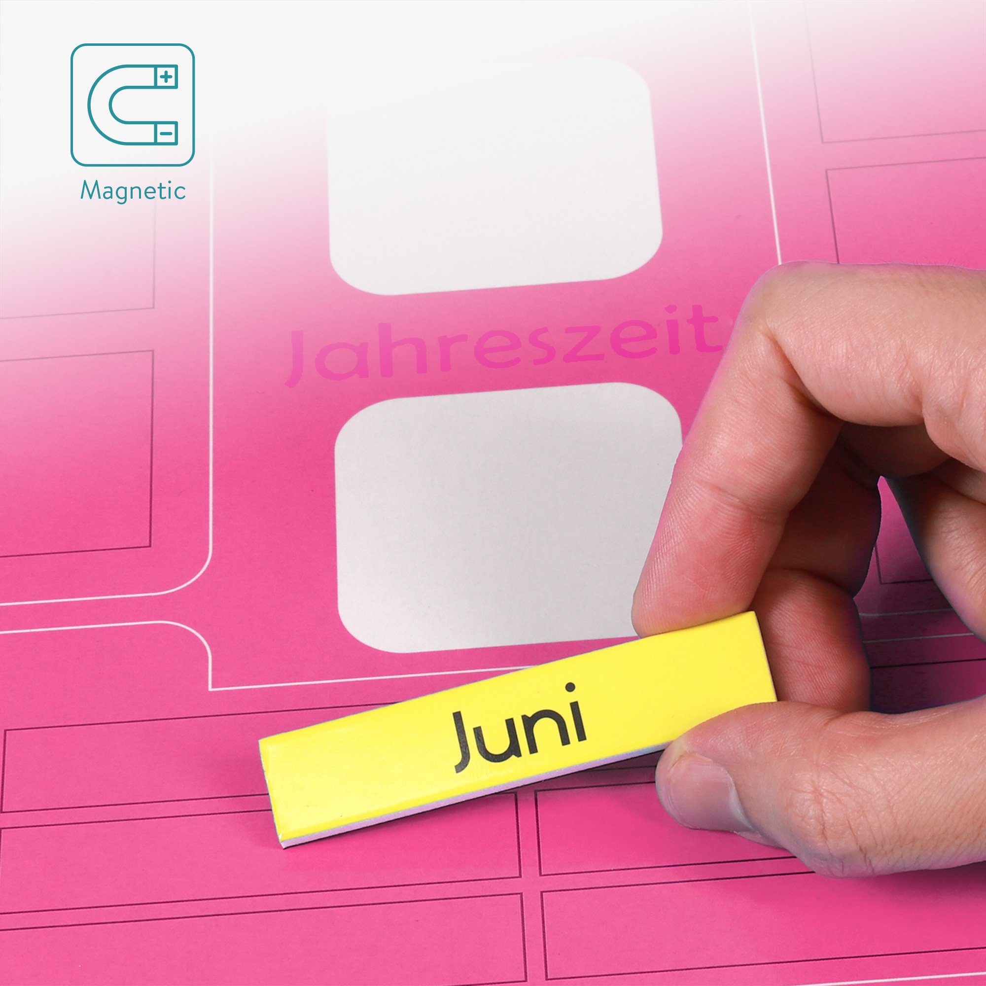 Navaris Magnettafel Kalender Tafel für Kinder günstig online kaufen