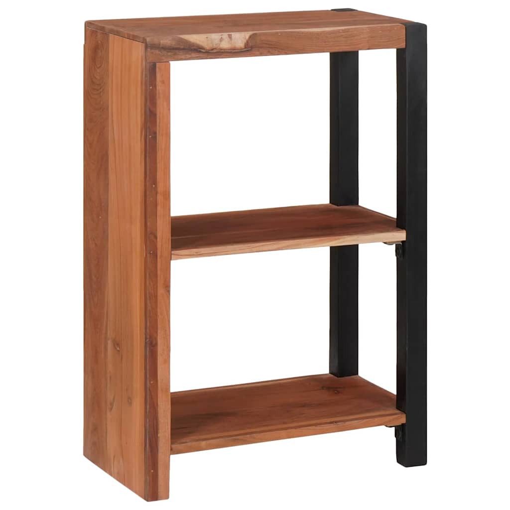 vidaXL Bücherregal Bücherregal Braun 50 x 30 x 75 cm Massivholz, 1-tlg.