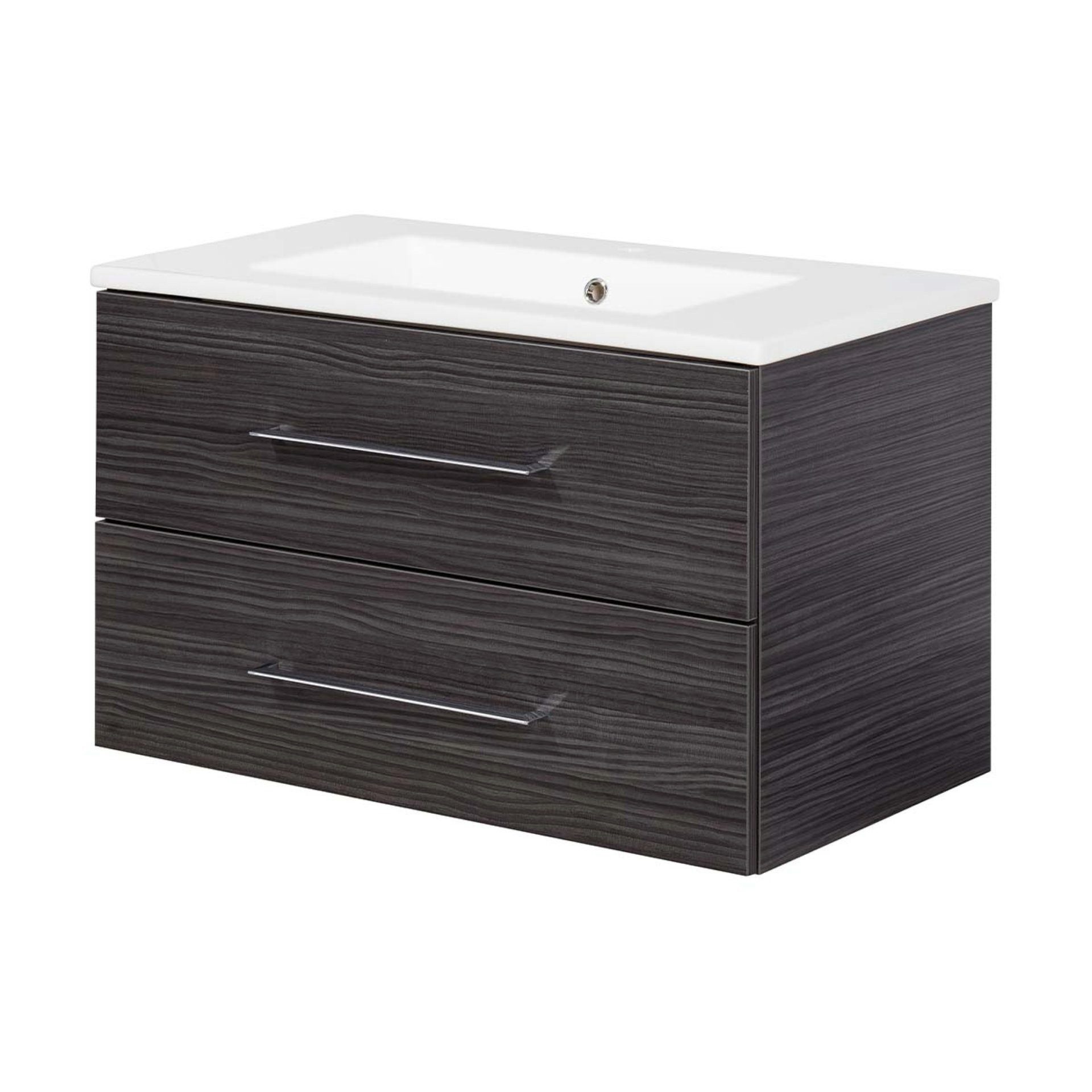 FACKELMANN Badmöbel-Set Waschtischunterschrank inkl. Keramikbecken B.PERFEK günstig online kaufen
