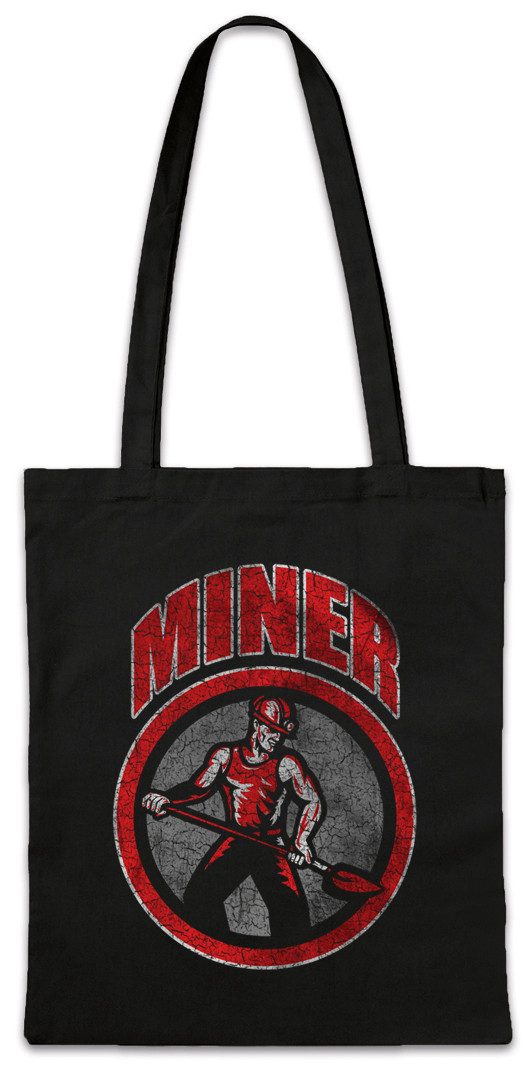 Beuteltasche Miner III Stofftasche Bergarbeiter Bergmann Kumpel Mine Grubenarbeiter