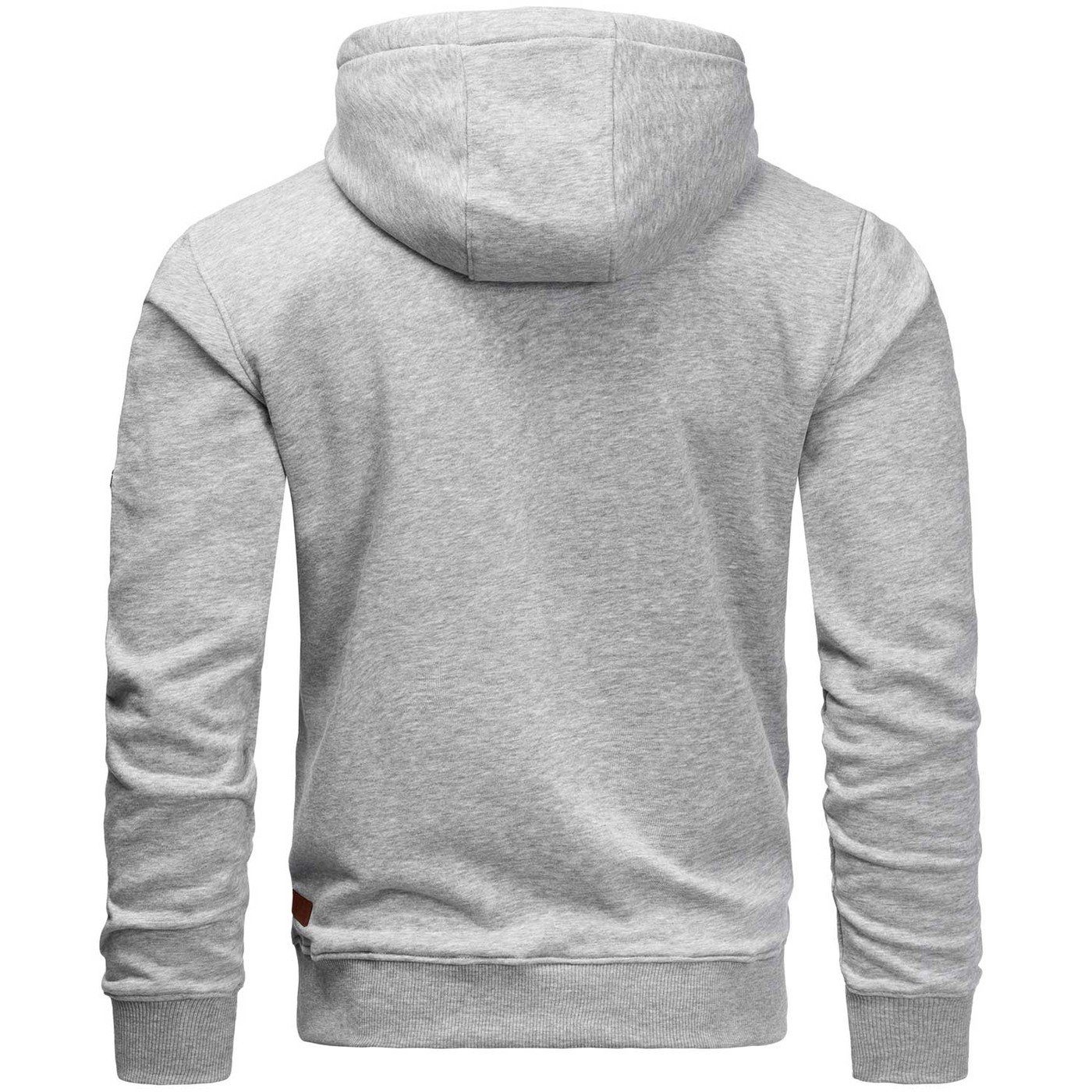 Alessandro Salvarini Kapuze hellgrau ASCamion Hoodie mit