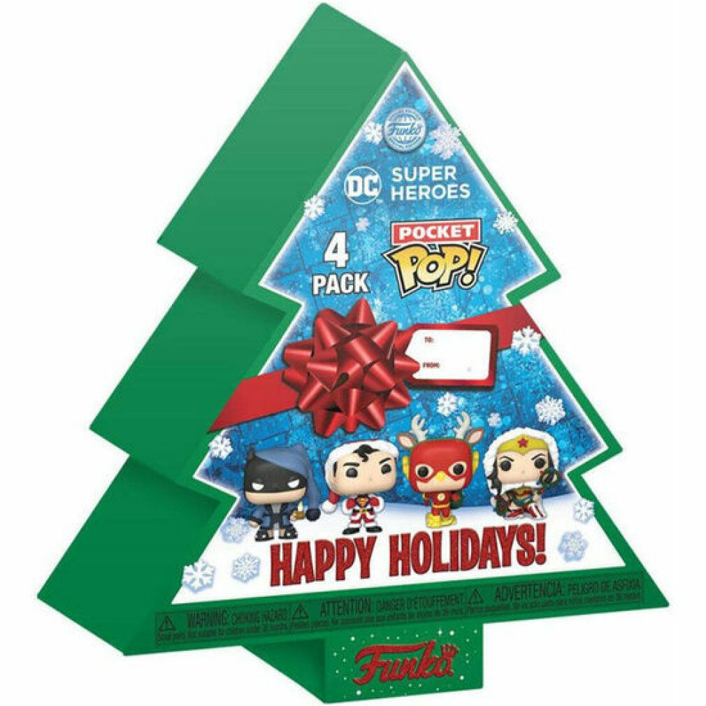 Funko Spielfigur Marvel Holiday 2022 Pocket POP! Vinyl Schlüsselanhänger 4er-Pack 4 cm