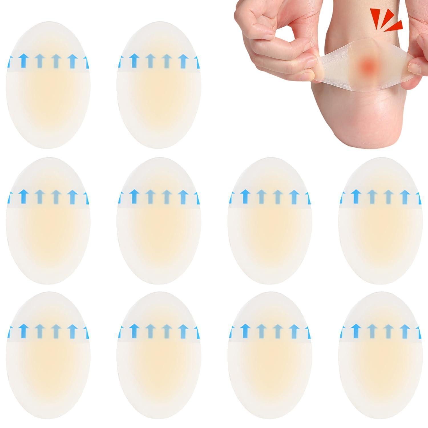 LuxusKollektion Blasenpflaster Blasenpflaster Hydrokolloid Wasserdicht Gel Ferse Zehen 10-3.7*5.5