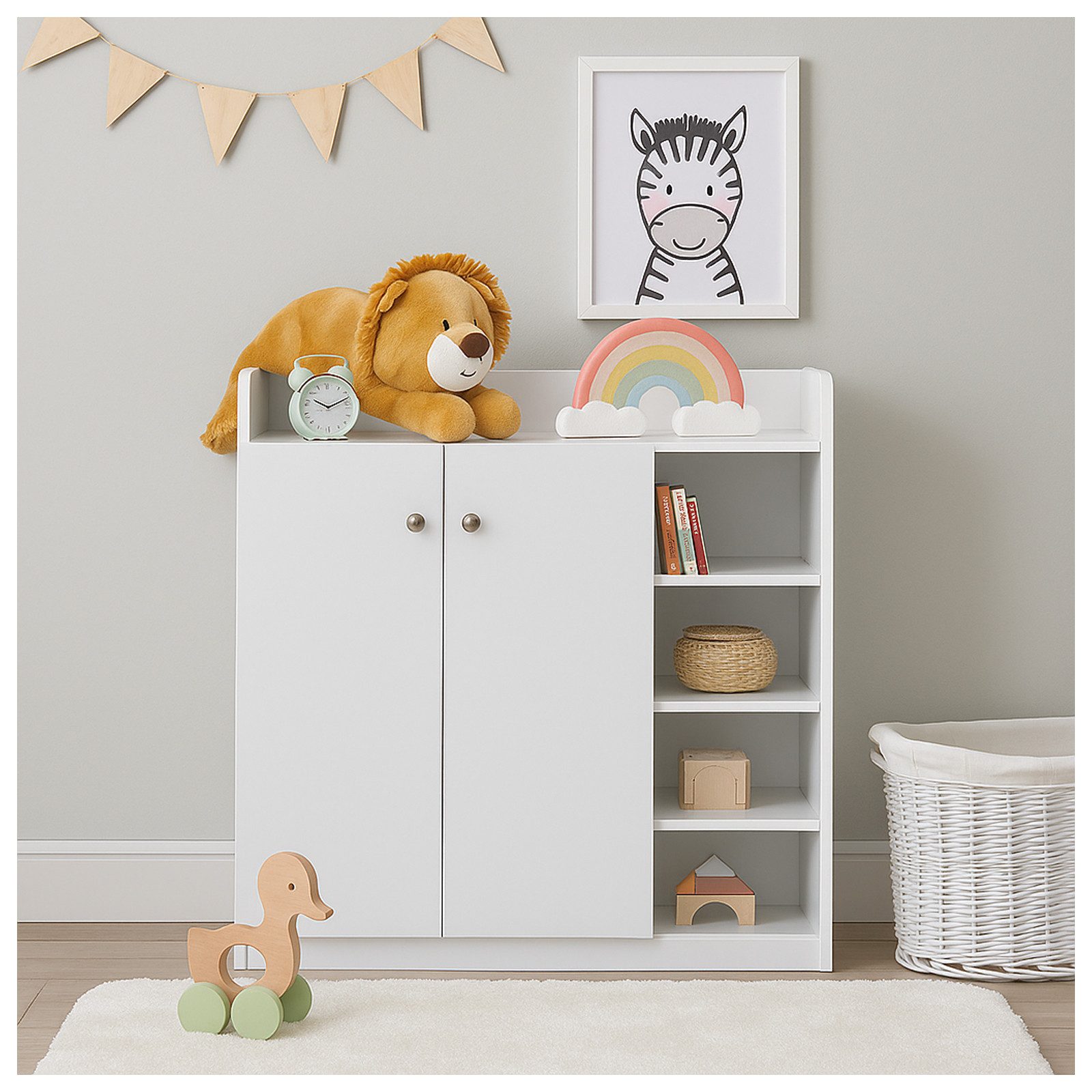 HTI-Living Sideboard Sideboard mit 8 Regalfächern günstig online kaufen