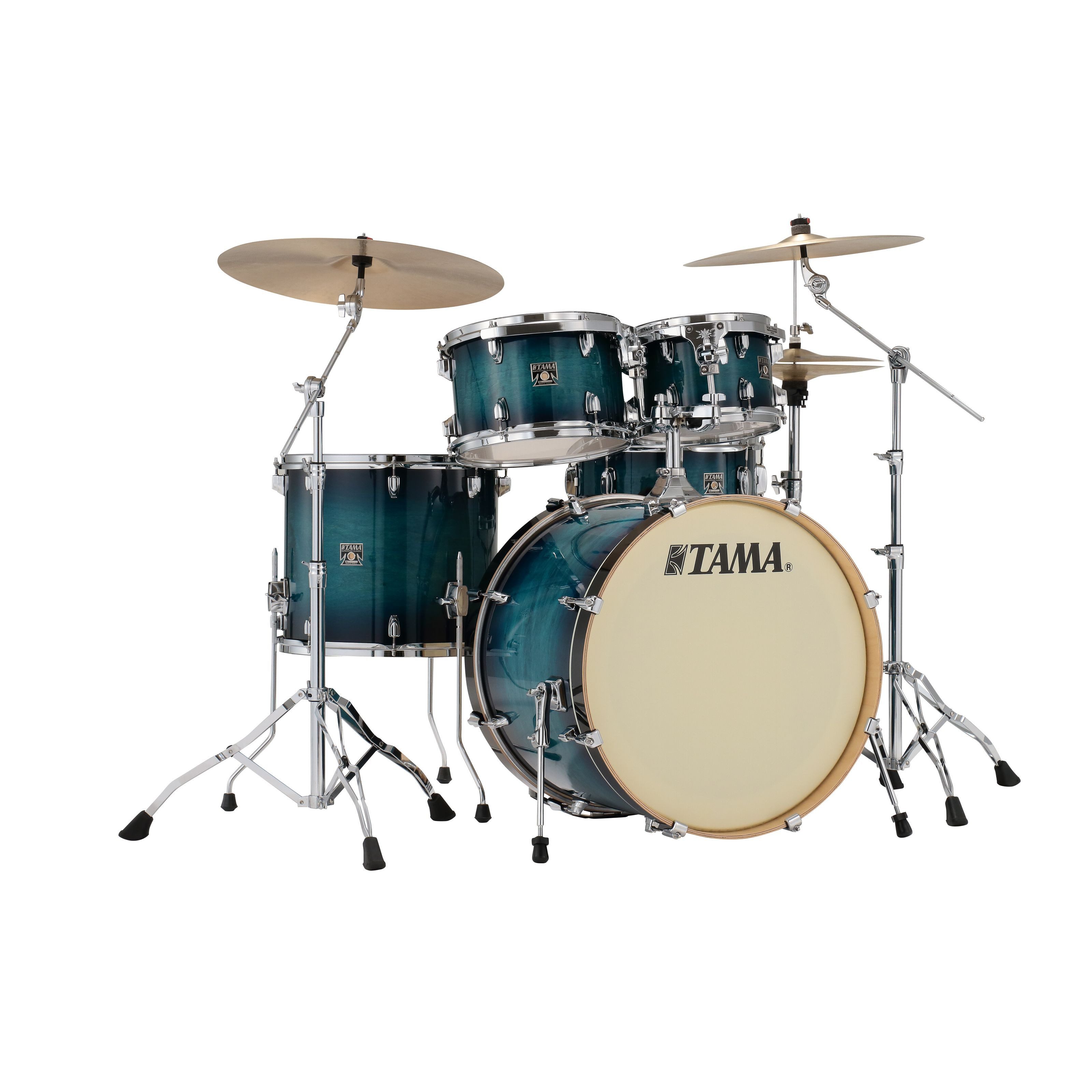 Tama Schlagzeug, Schlagzeuge, Drum-Sets, Superstar Classic CL52KR-BAB Blue Lacquer Burst - Drumset