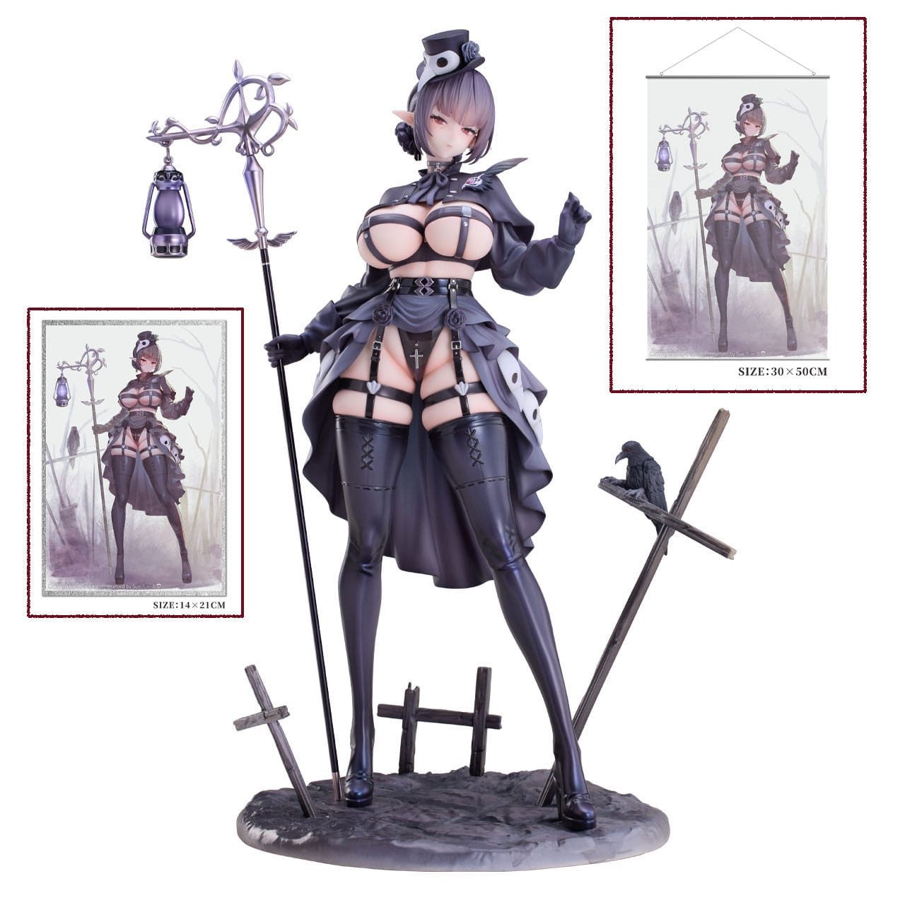 heo Erotik-Actionfigur Original Character PVC Statue 1/6 Pest Doctor Kara Deluxe Edition 30 c