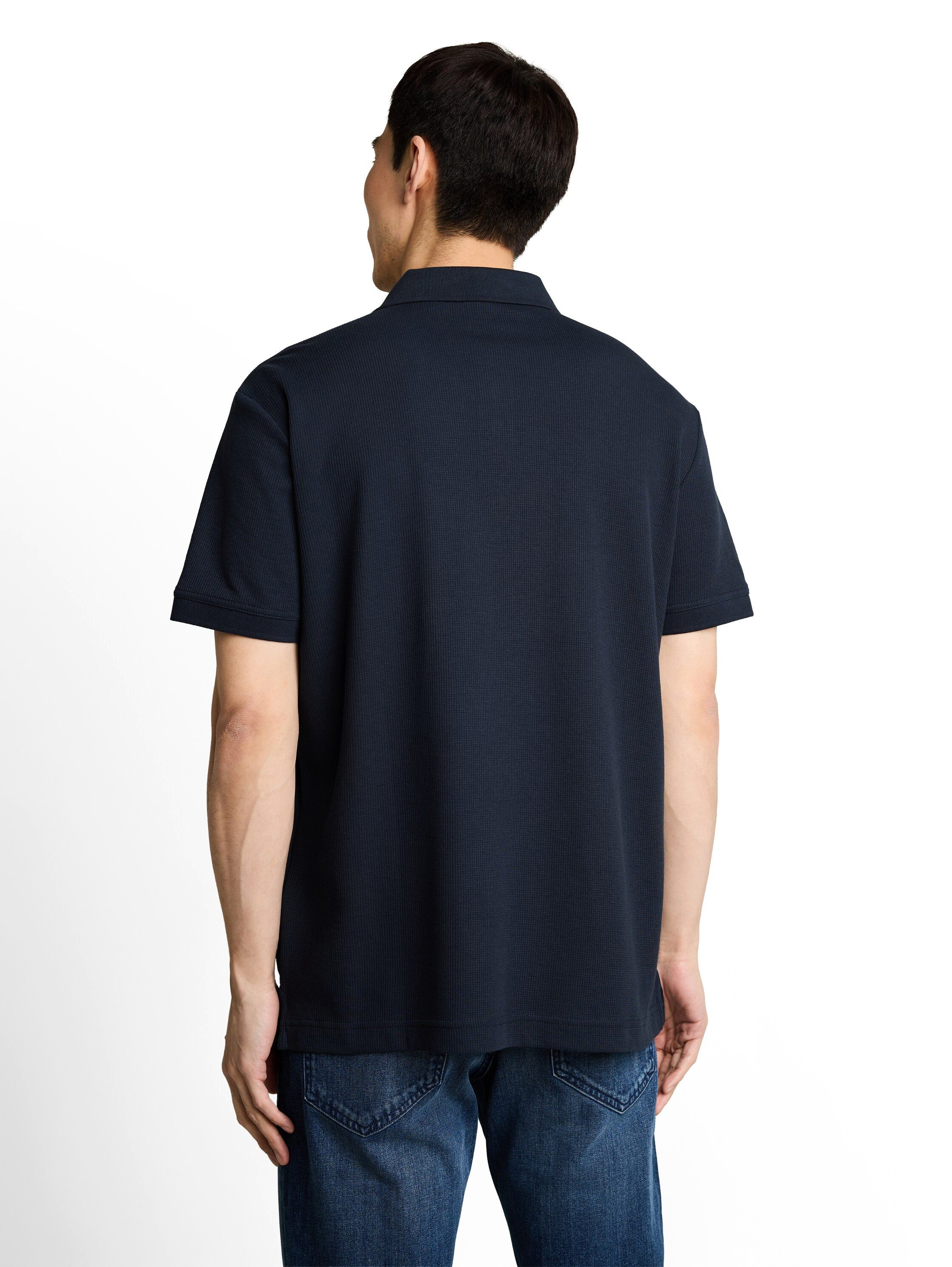 TOM TAILOR Poloshirt Sommer-Poloshirt mit Knopfleiste – Bild 3 von 5