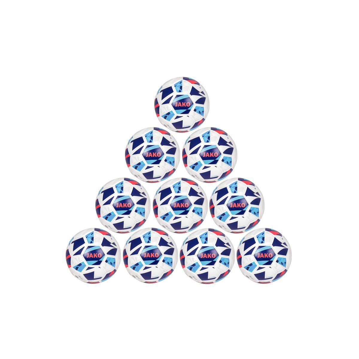 Fußball 2372 Trainingsball Iconic 10er Set 32 Panel, Hybrid, FIFA BASIC