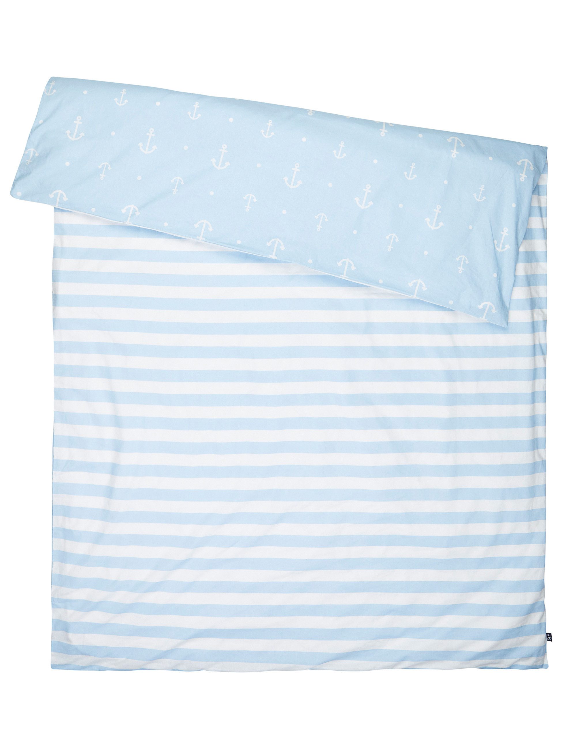 Schietwetter Bettwäsche Bettwäsche "Anker & Streifen" günstig online kaufen